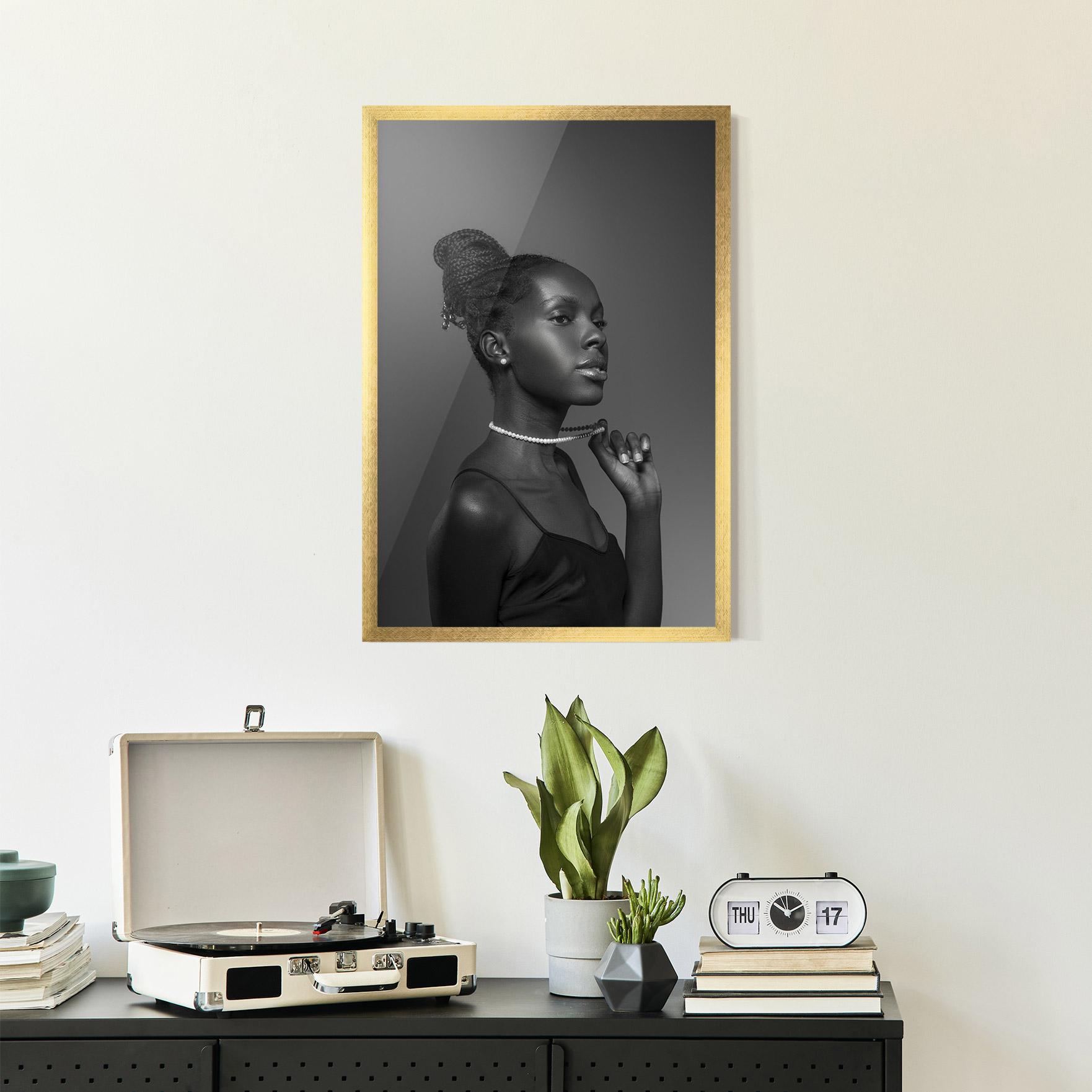 Keretezett Poszter Hollywood Glamour Style mockup 2