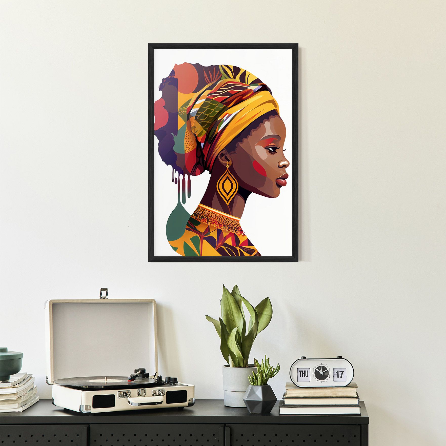 Colorful African mockup 2