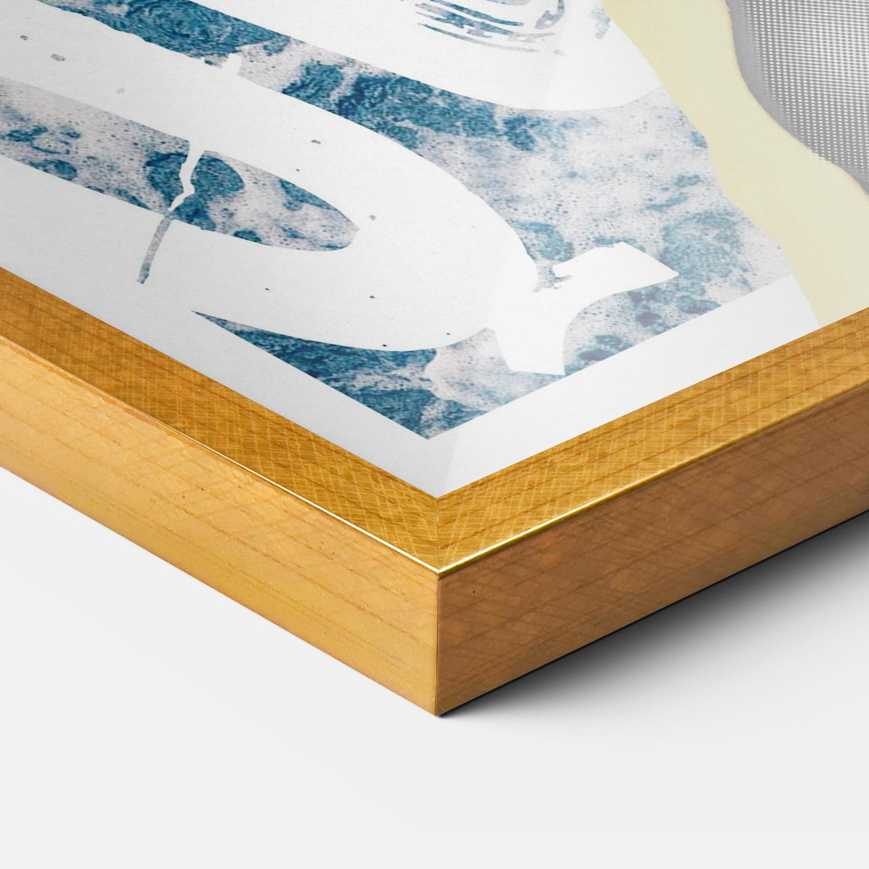 Keretezett Poszter American Woman Crown mockup 3