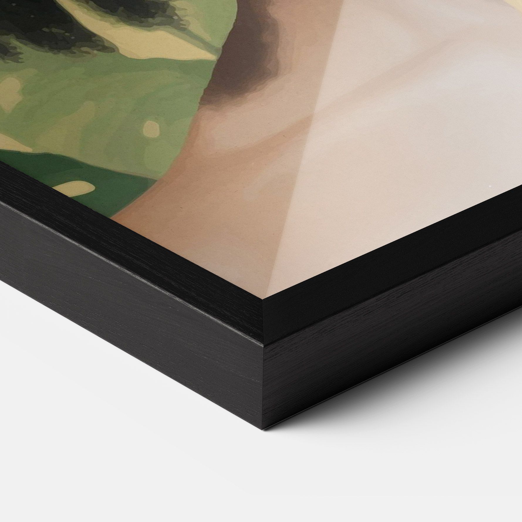 Beautiful African Girl mockup 3