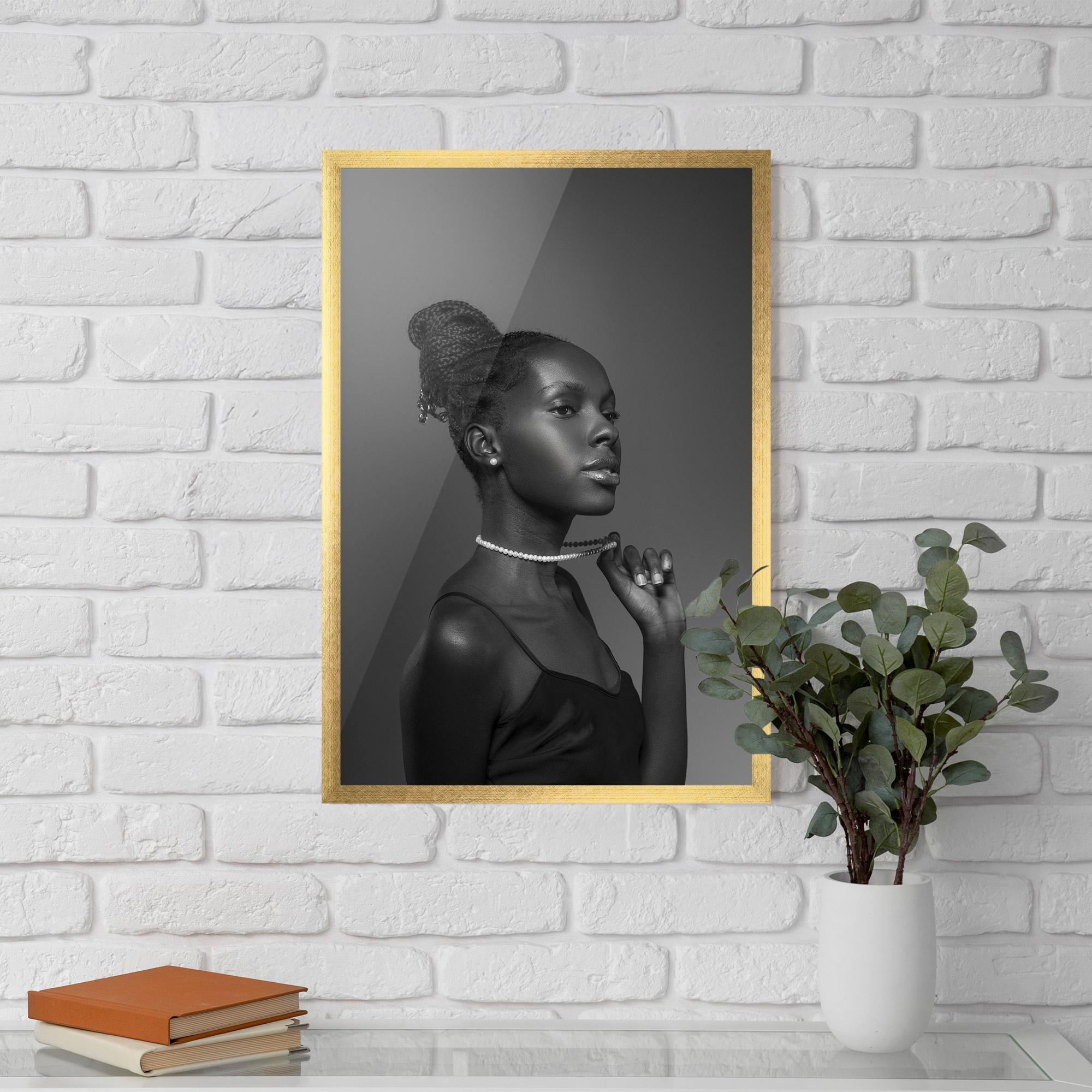 Keretezett Poszter Hollywood Glamour Style mockup 5