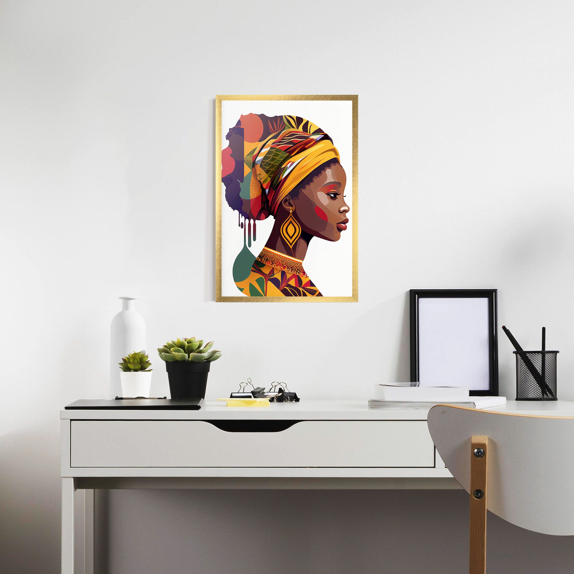Colorful African mockup 7