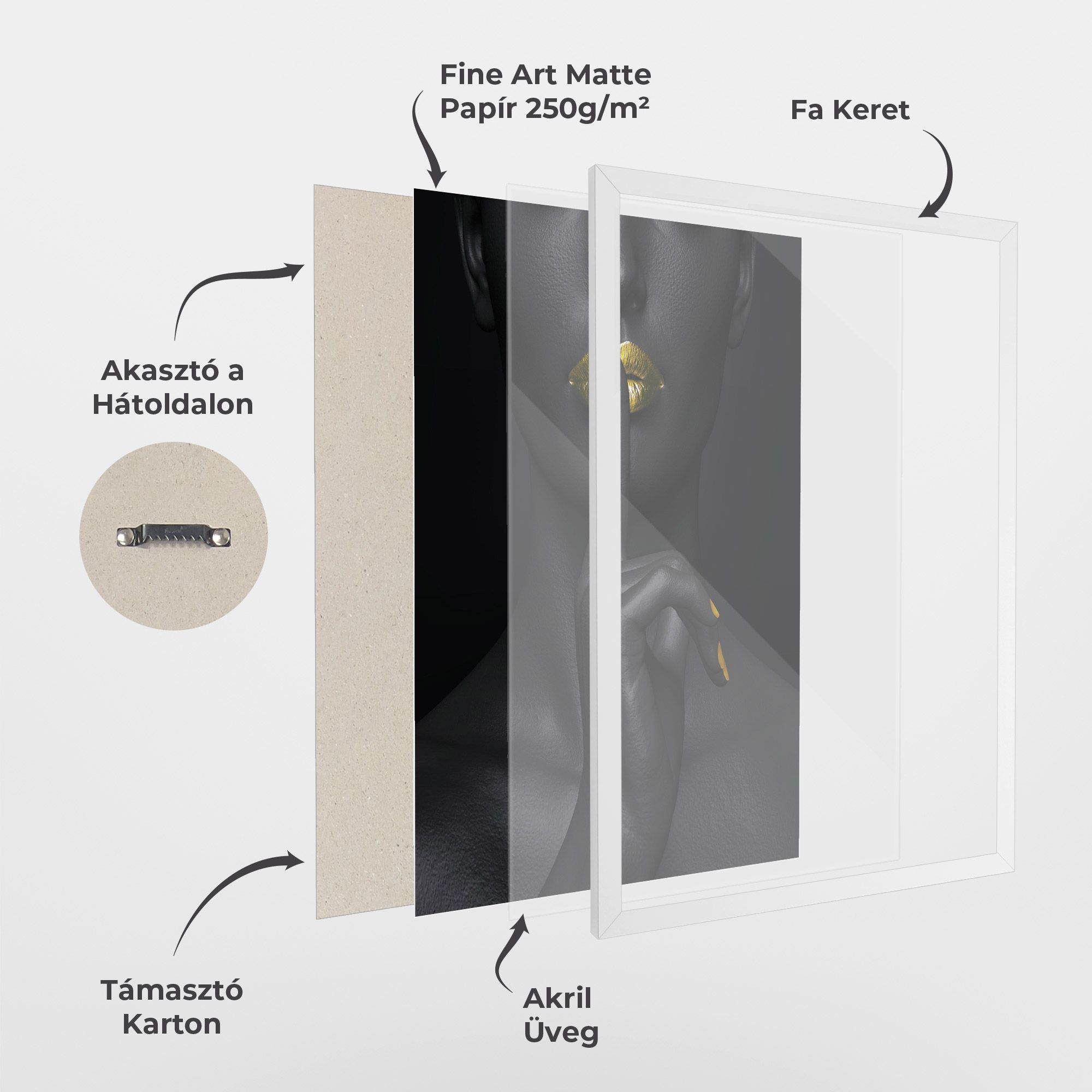 Silence Lips Portrait mockup 1