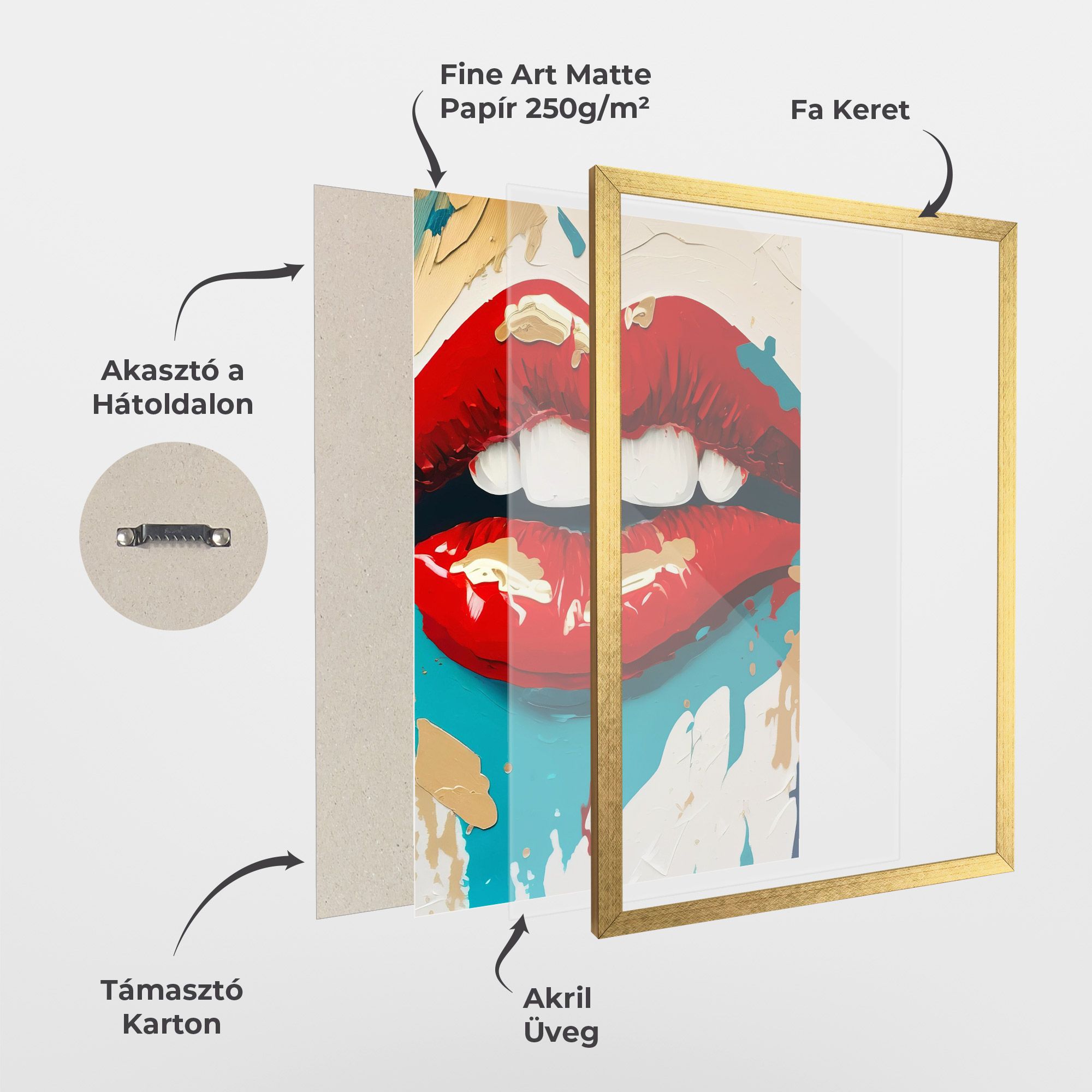 Red Gold Lips mockup 1
