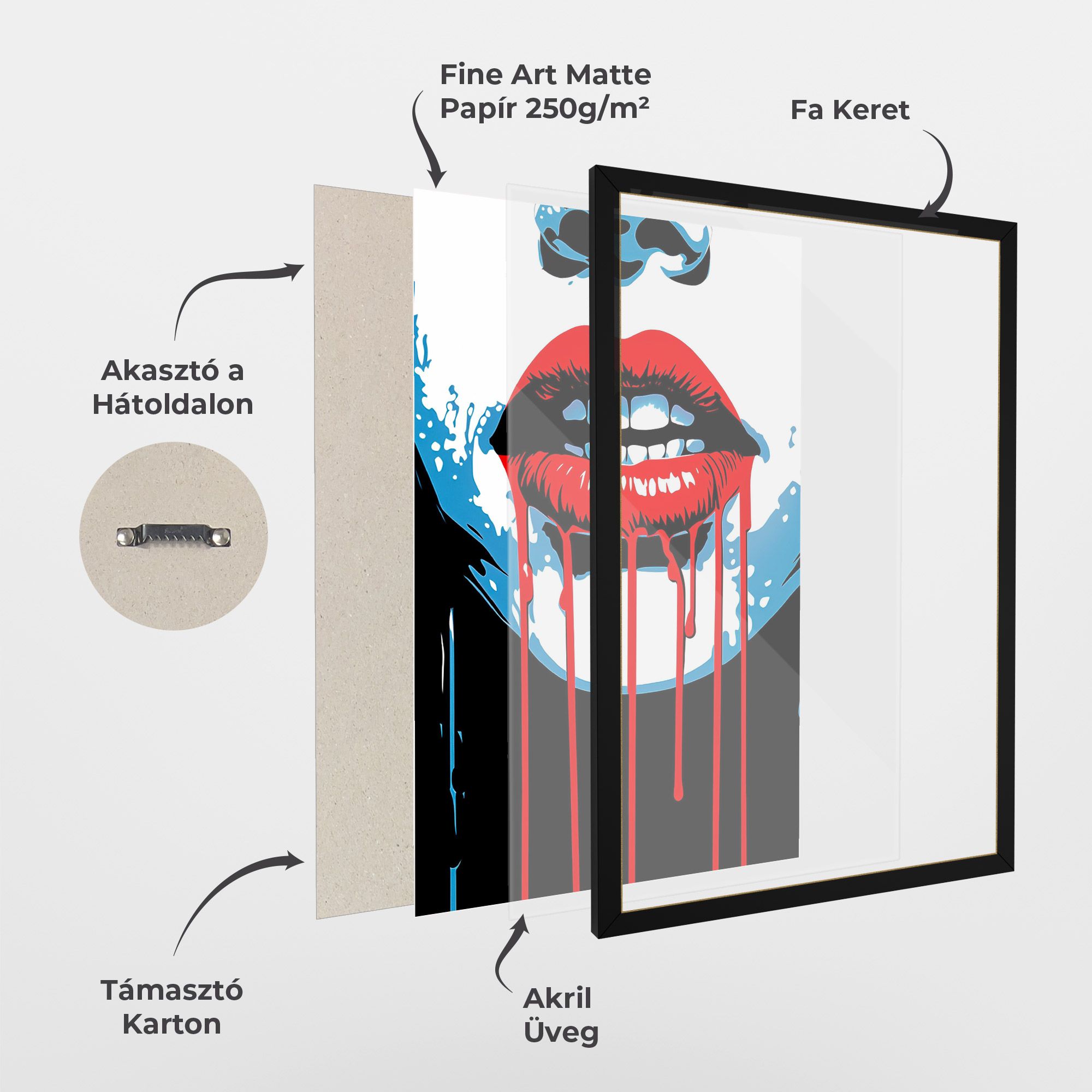 Red Lipstick Flowing mockup 1