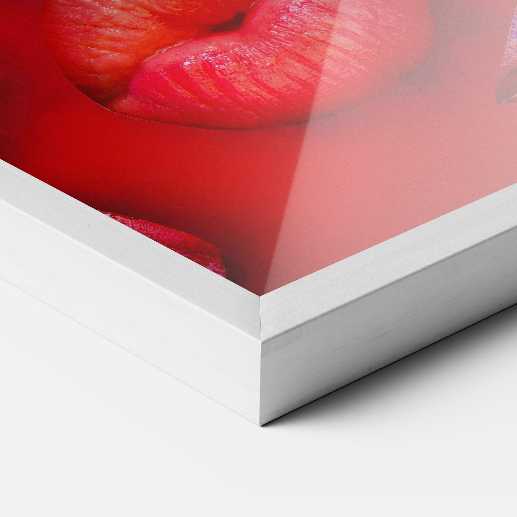 Keretezett Poszter Big Tongue Collage mockup 3