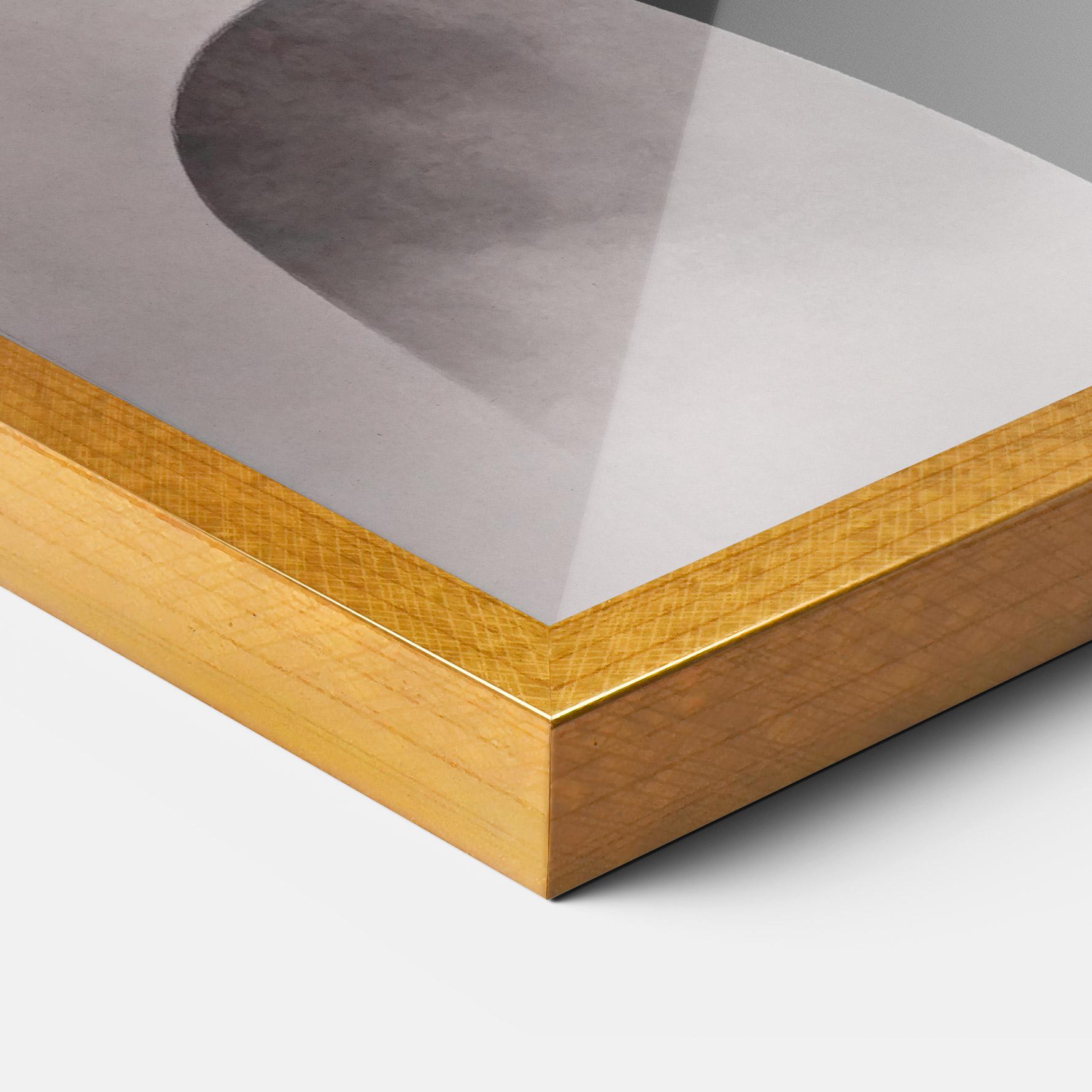 Keretezett Poszter Grey Lips mockup 3