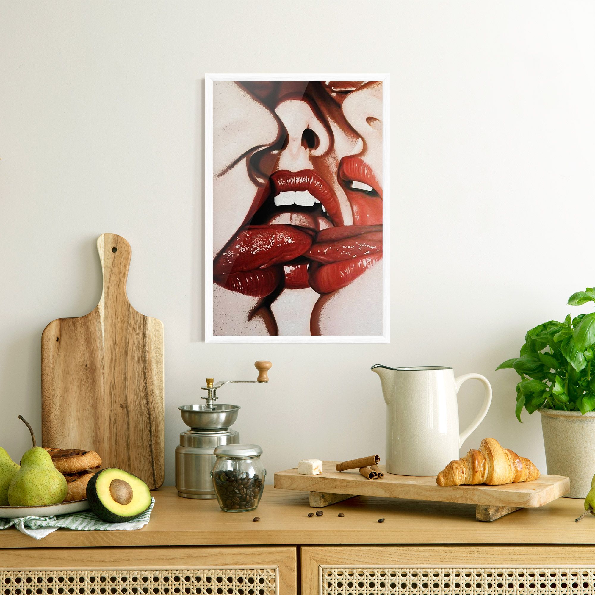 Tree Red Lips mockup 8