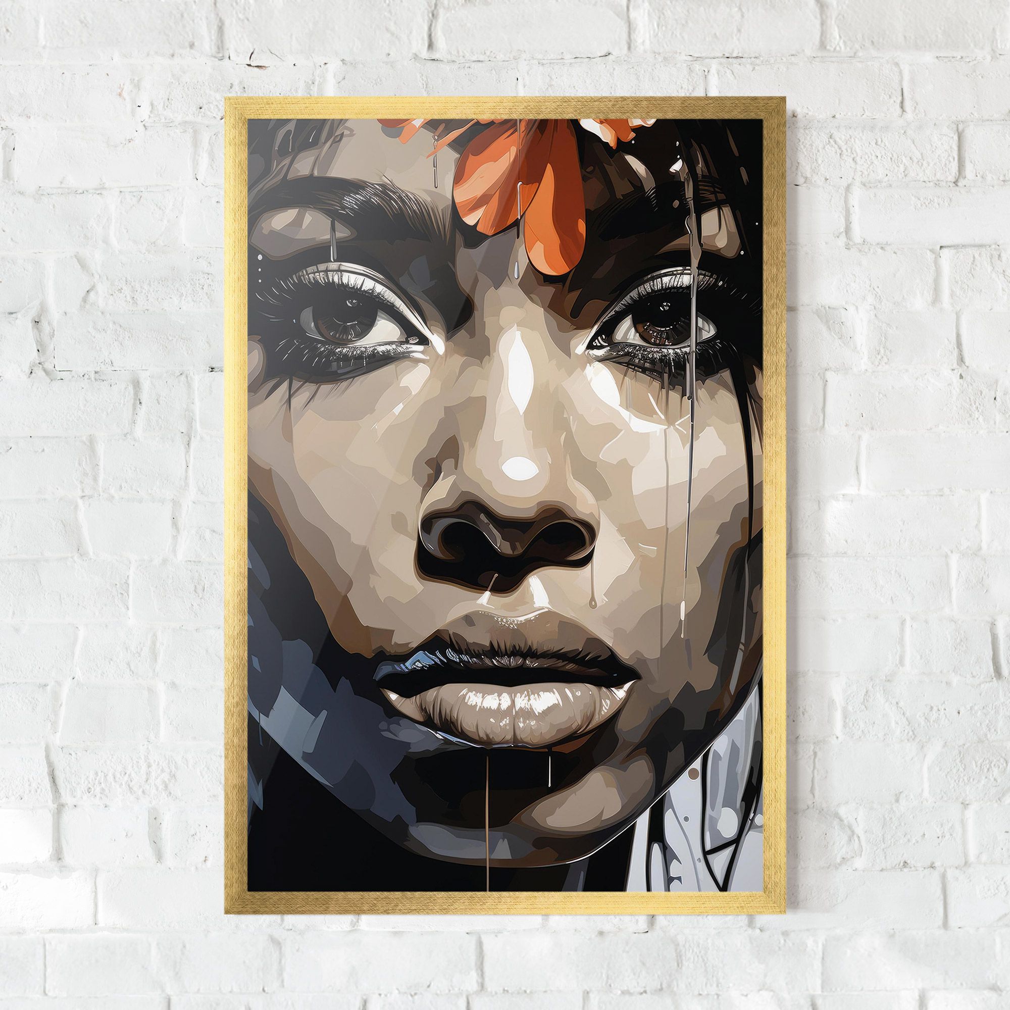 Pretty Girl Portrait mockup 0