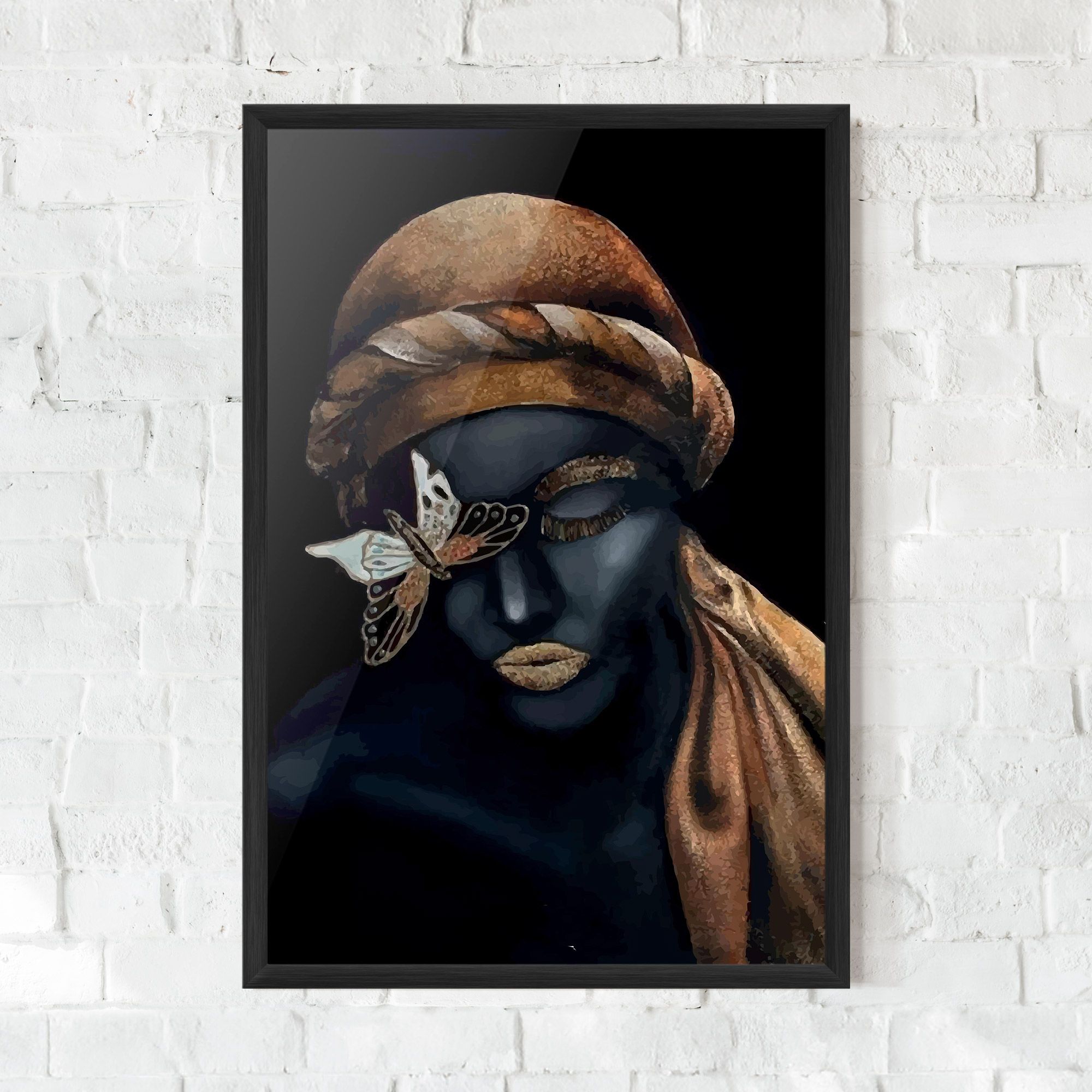 Butterfly Lady mockup 0