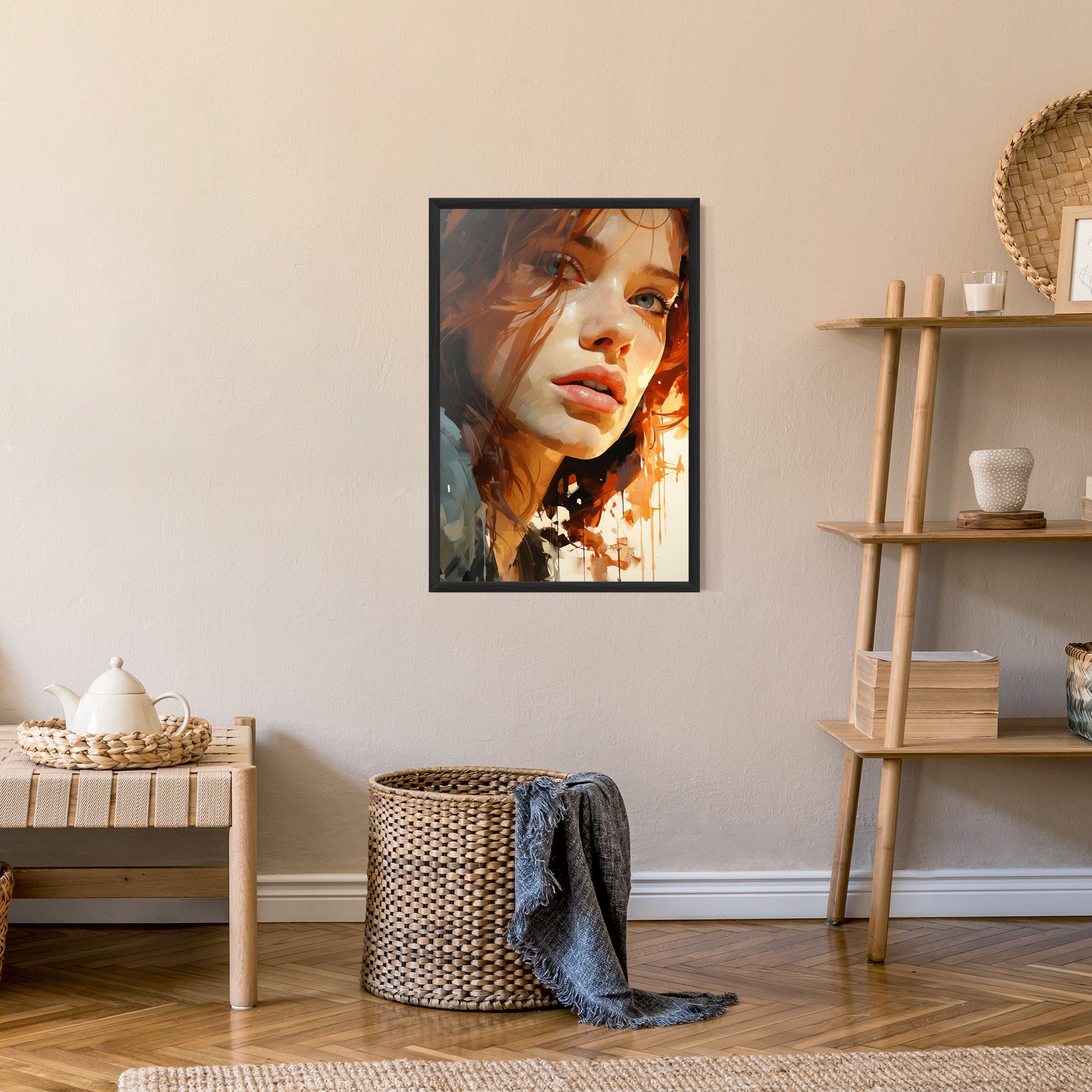 Pretty Woman Portrait mockup 9