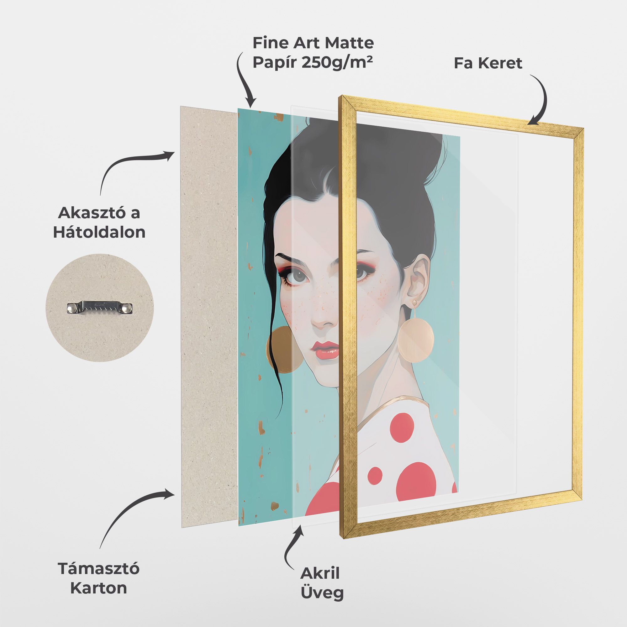 Asian Style Portrait mockup 1