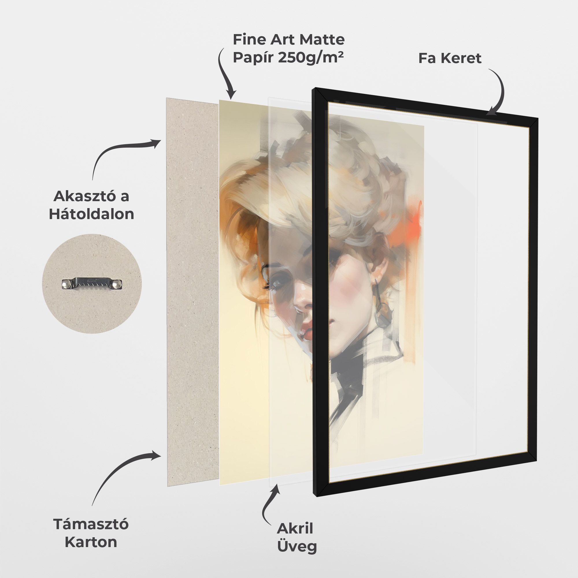 Rockabilly Blonde Girl mockup 1