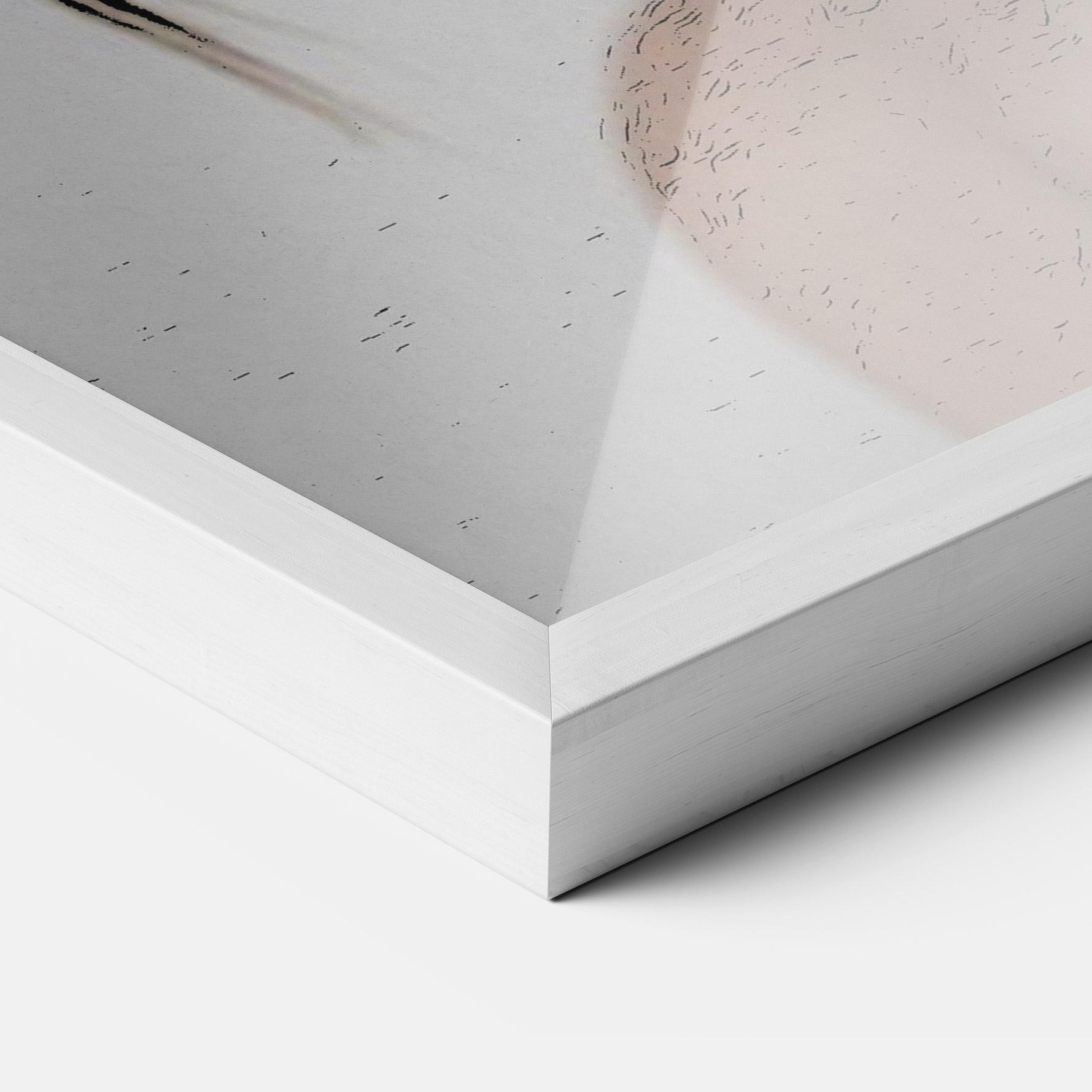 Keretezett Poszter Big Eyes Portrait mockup 3