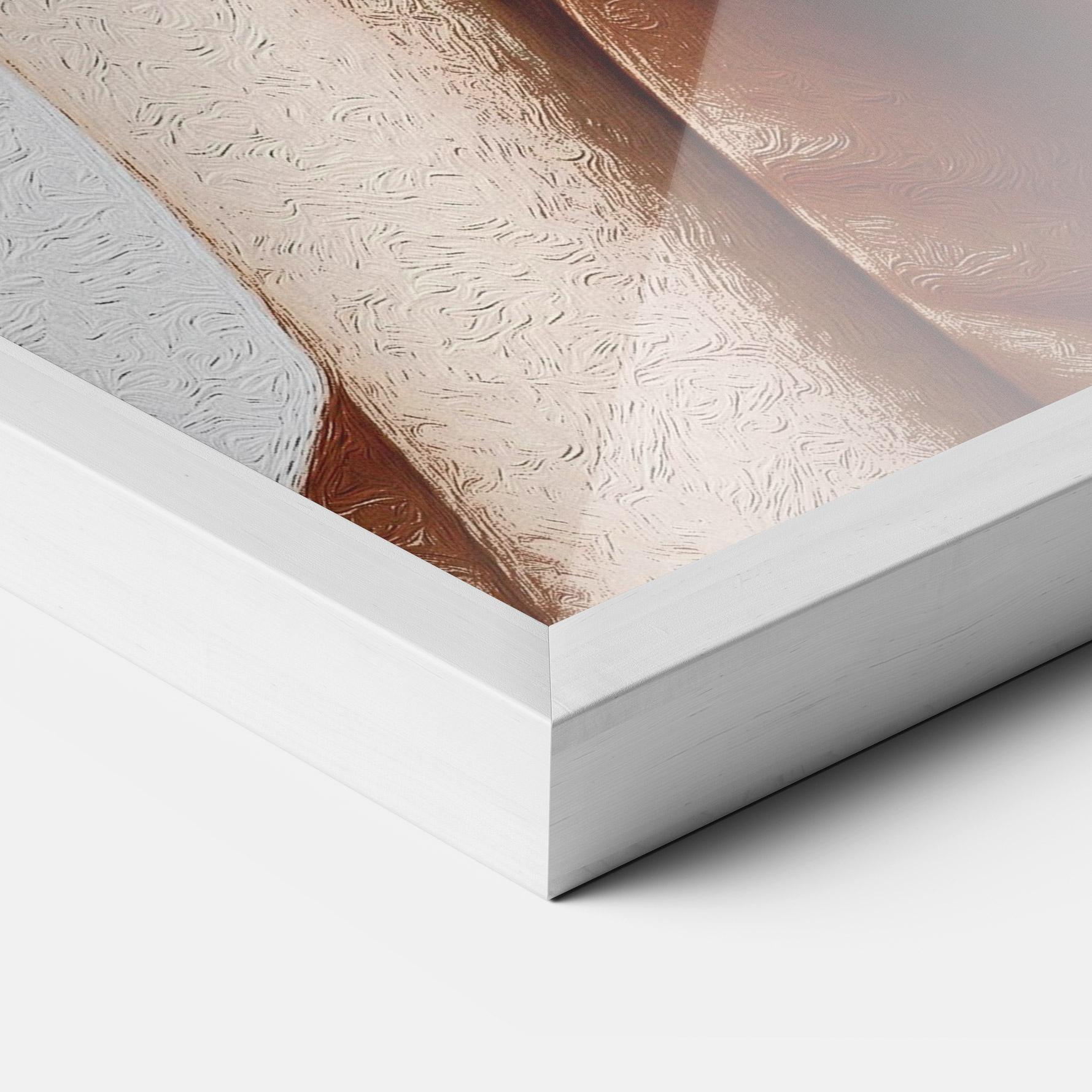 Keretezett Poszter Grey Eye Portrait mockup 3