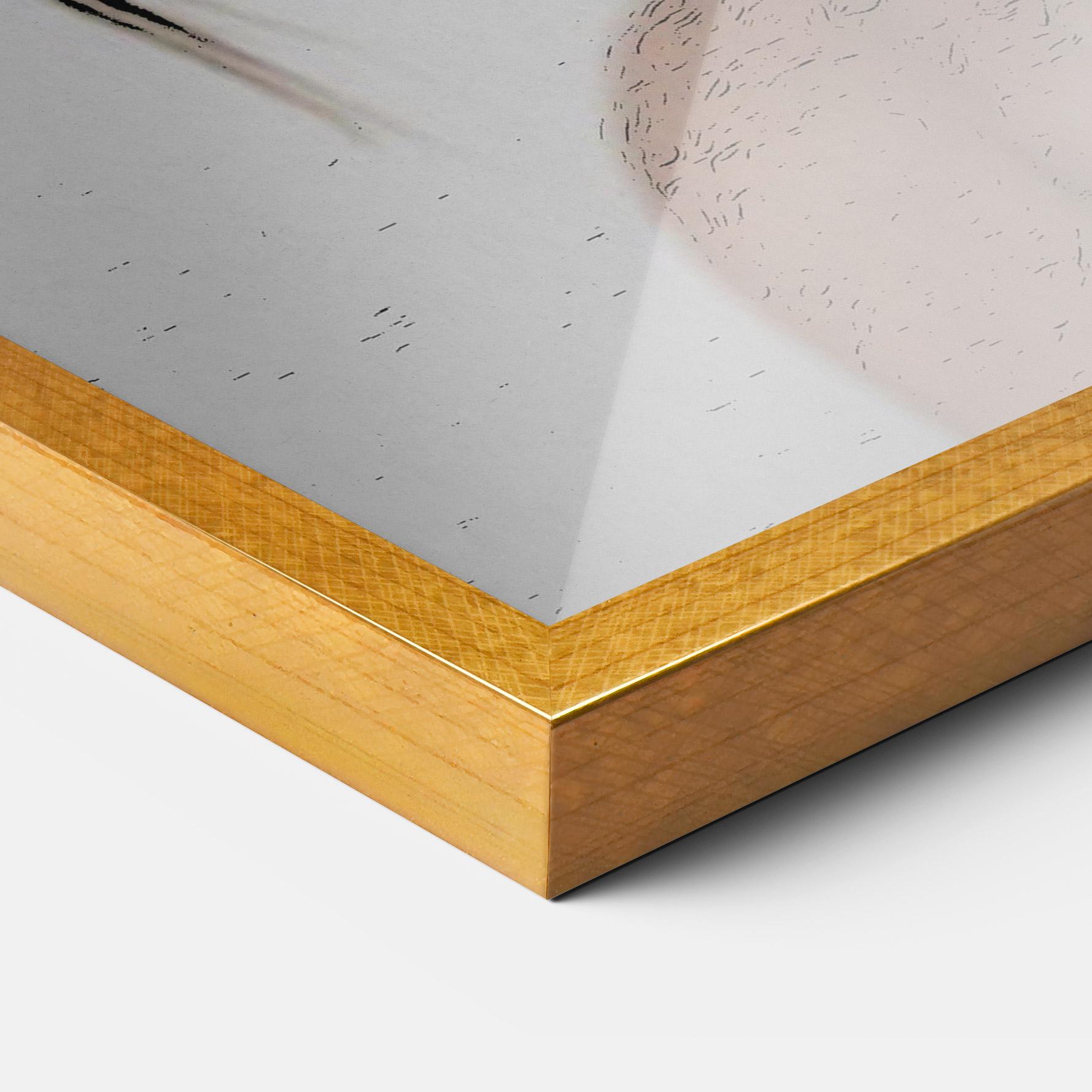 Keretezett Poszter Big Eyes Portrait mockup 3