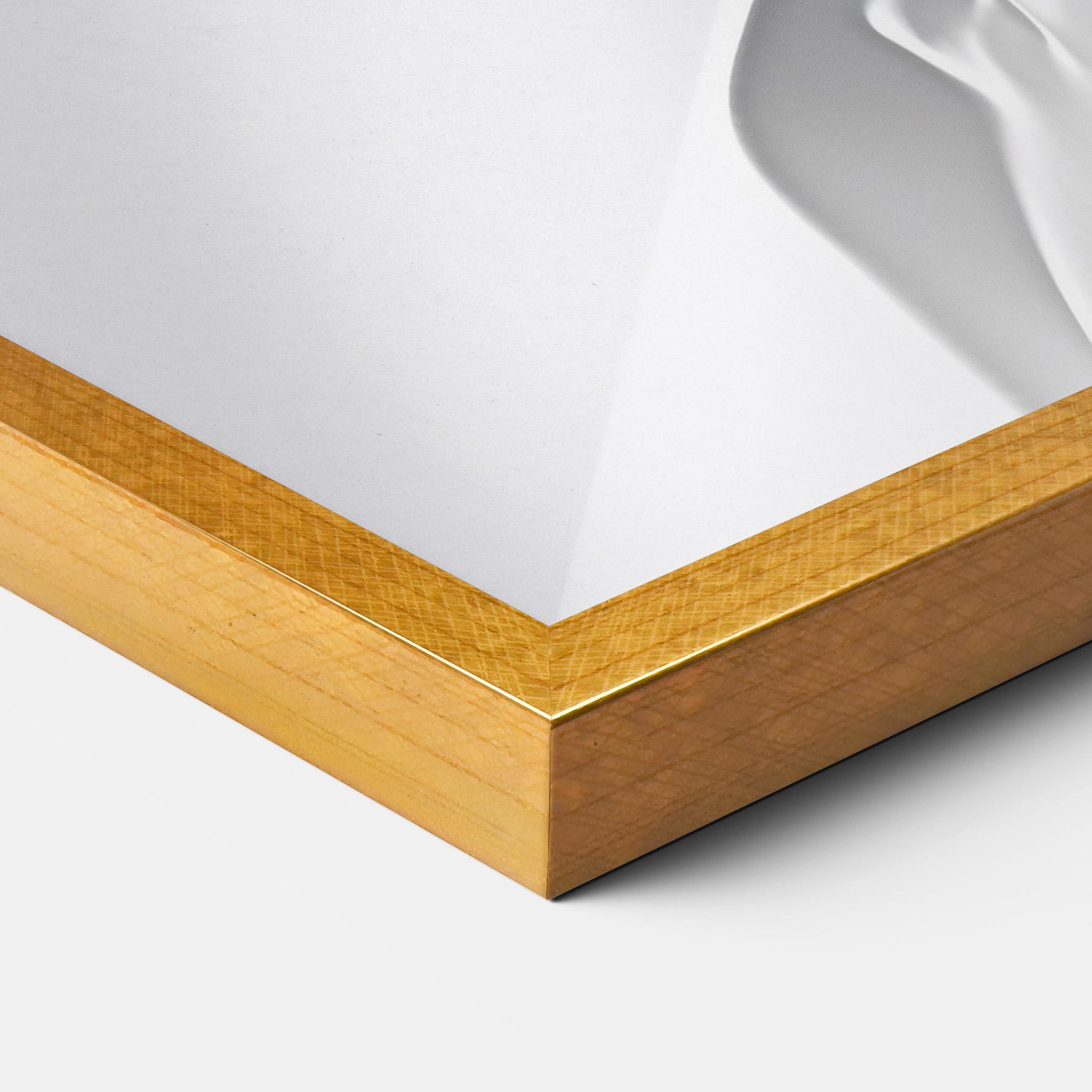 Keretezett Poszter Flower Crown Woman mockup 3