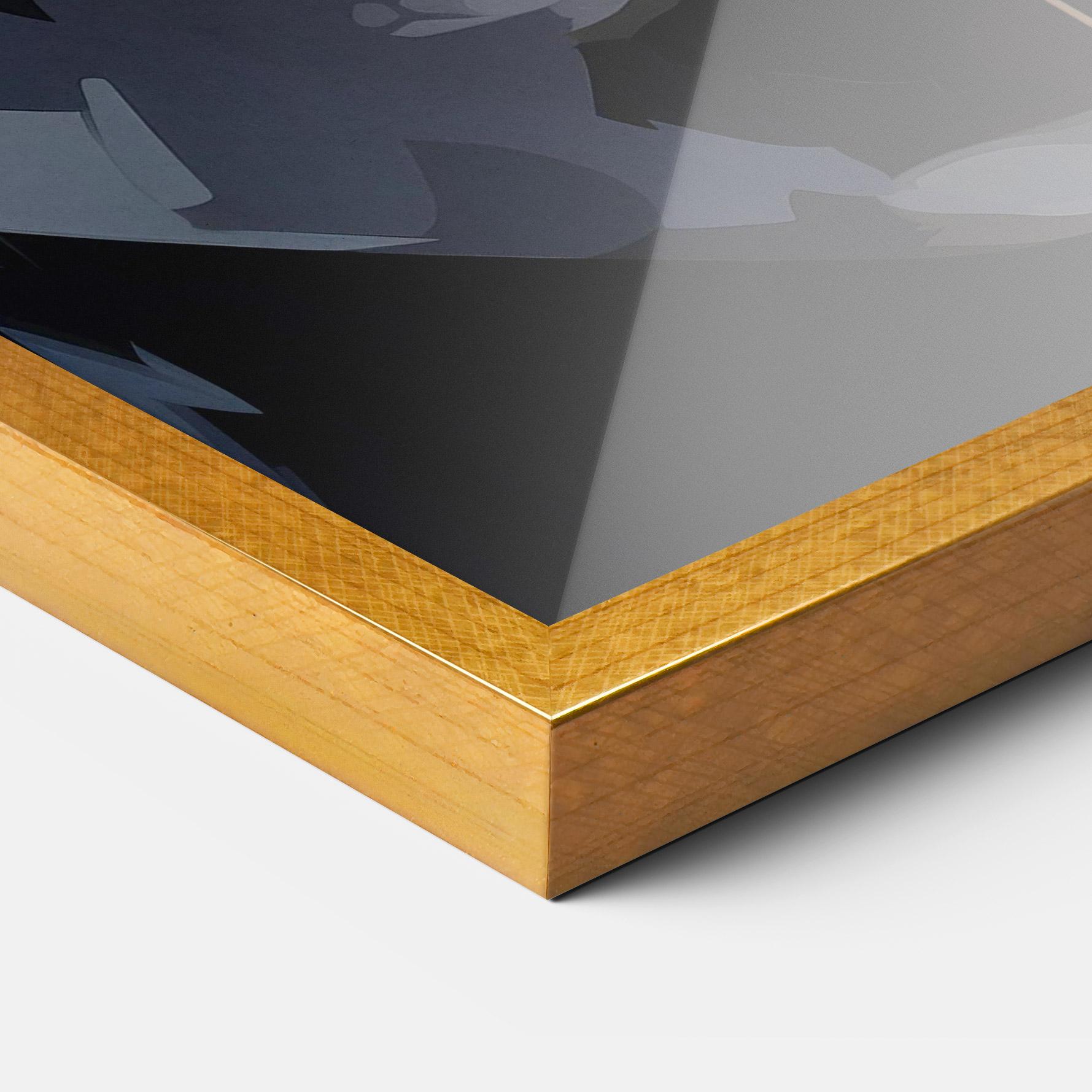 Keretezett Poszter Pretty Girl Portrait mockup 3