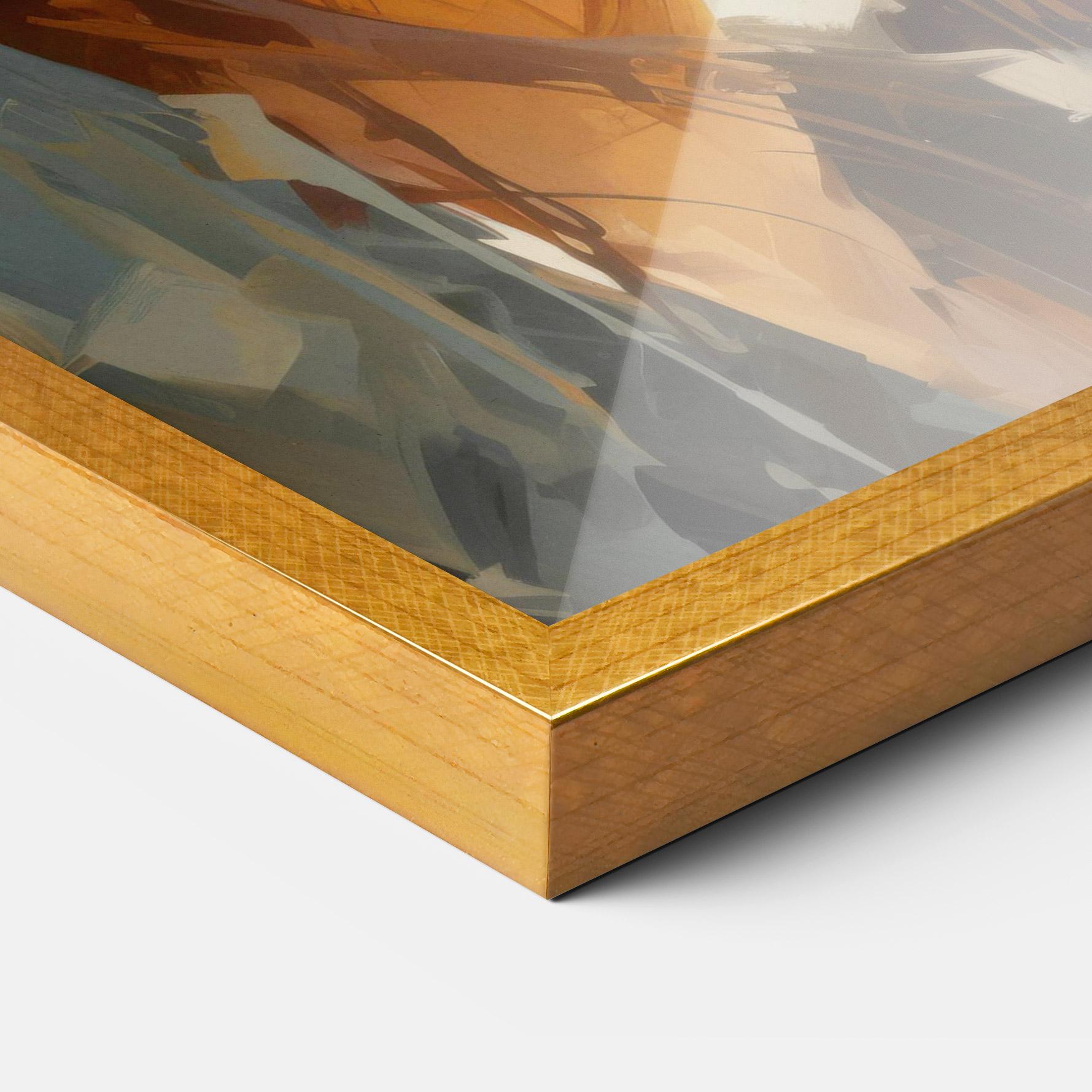 Keretezett Poszter Pretty Woman Portrait mockup 3