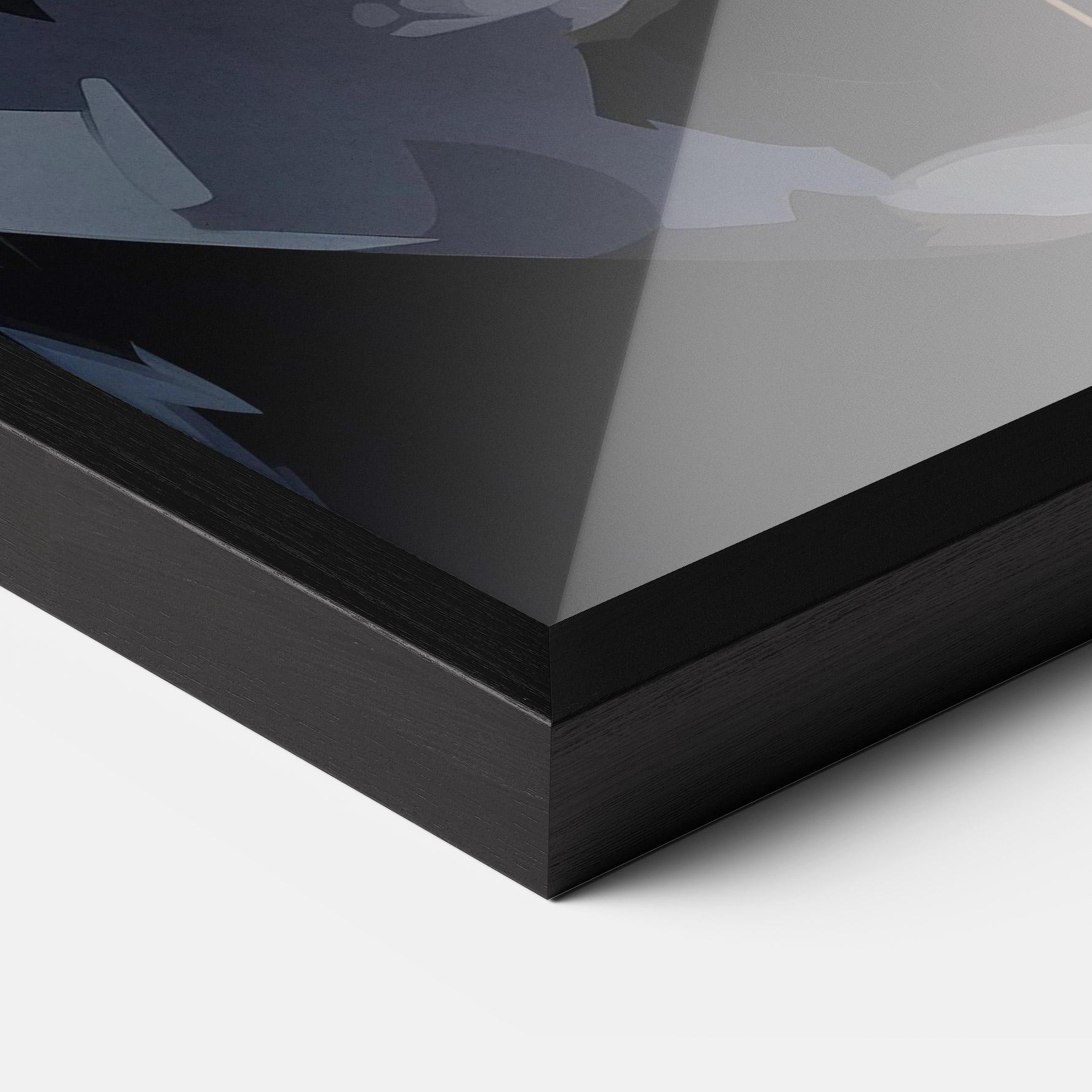 Keretezett Poszter Pretty Girl Portrait mockup 3