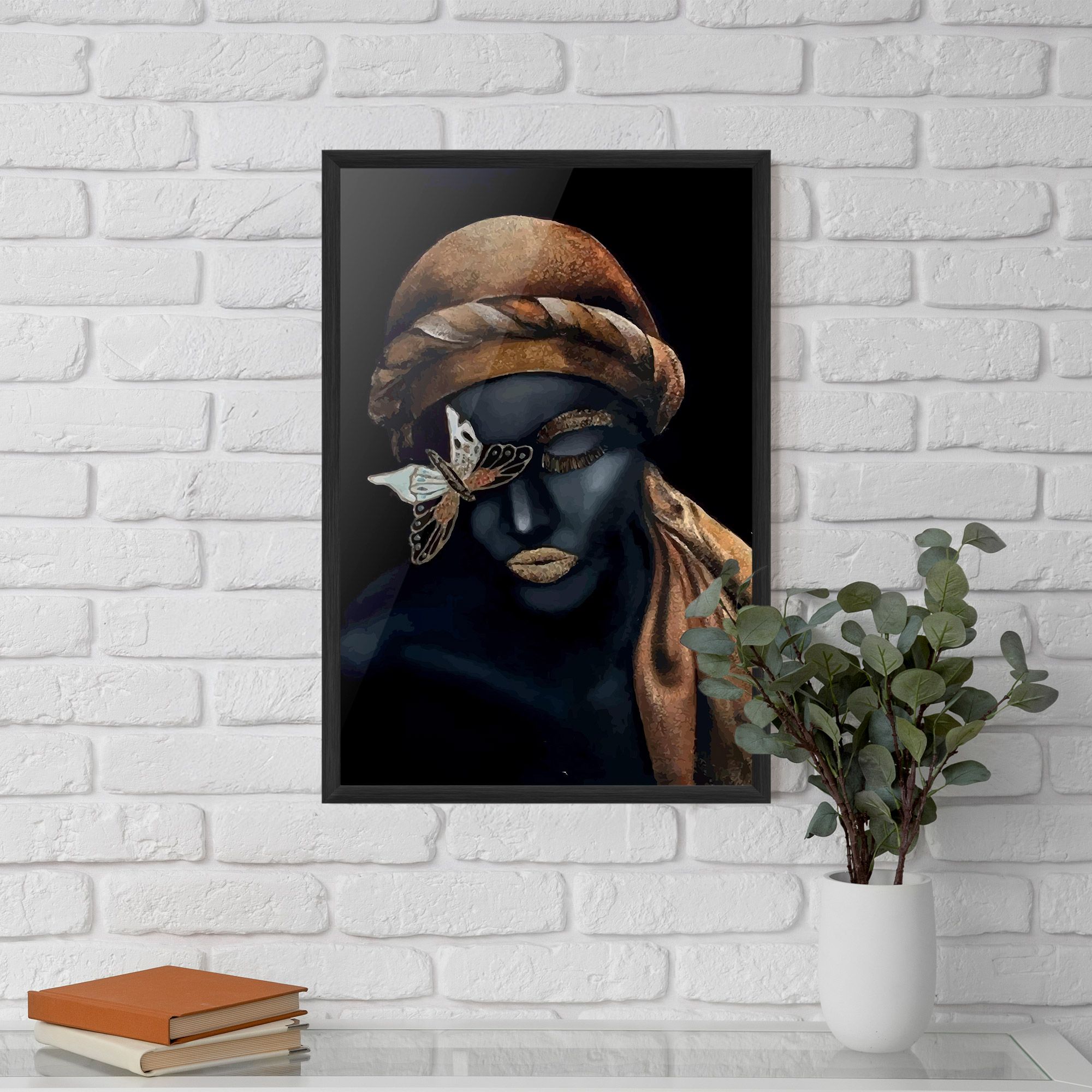 Butterfly Lady mockup 5