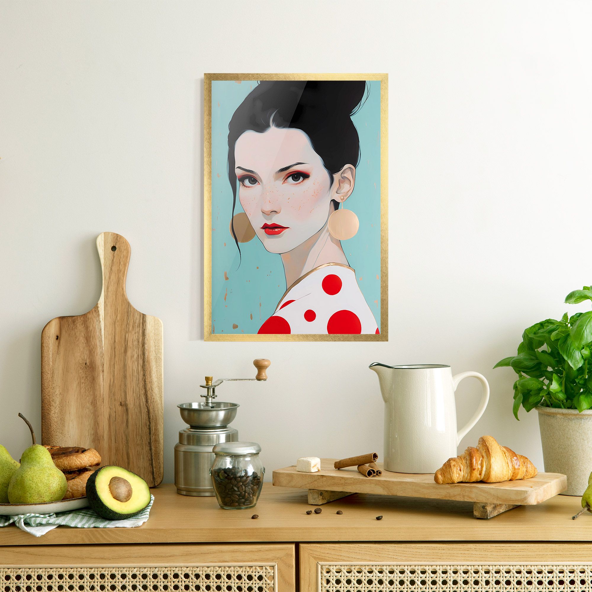 Asian Style Portrait mockup 8