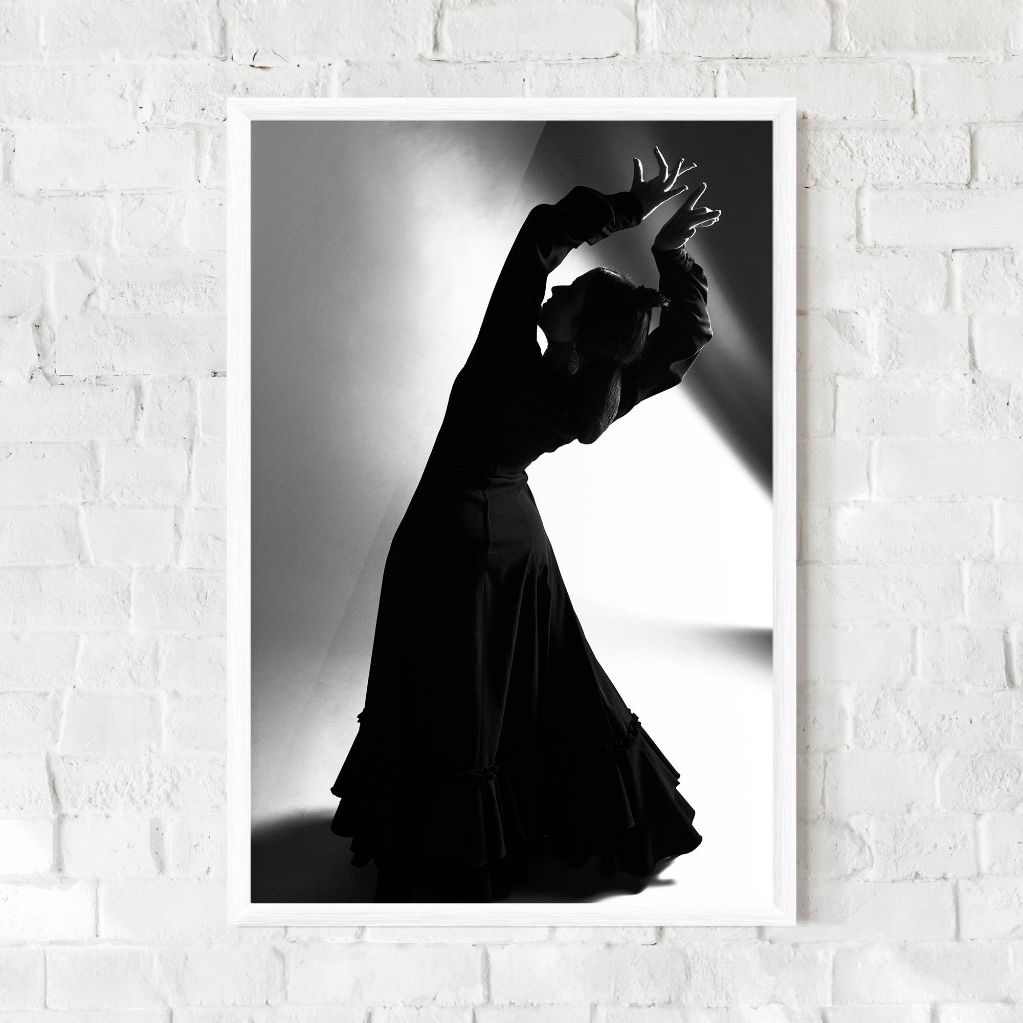 Keretezett Poszter Full Shot Dancer mockup 0