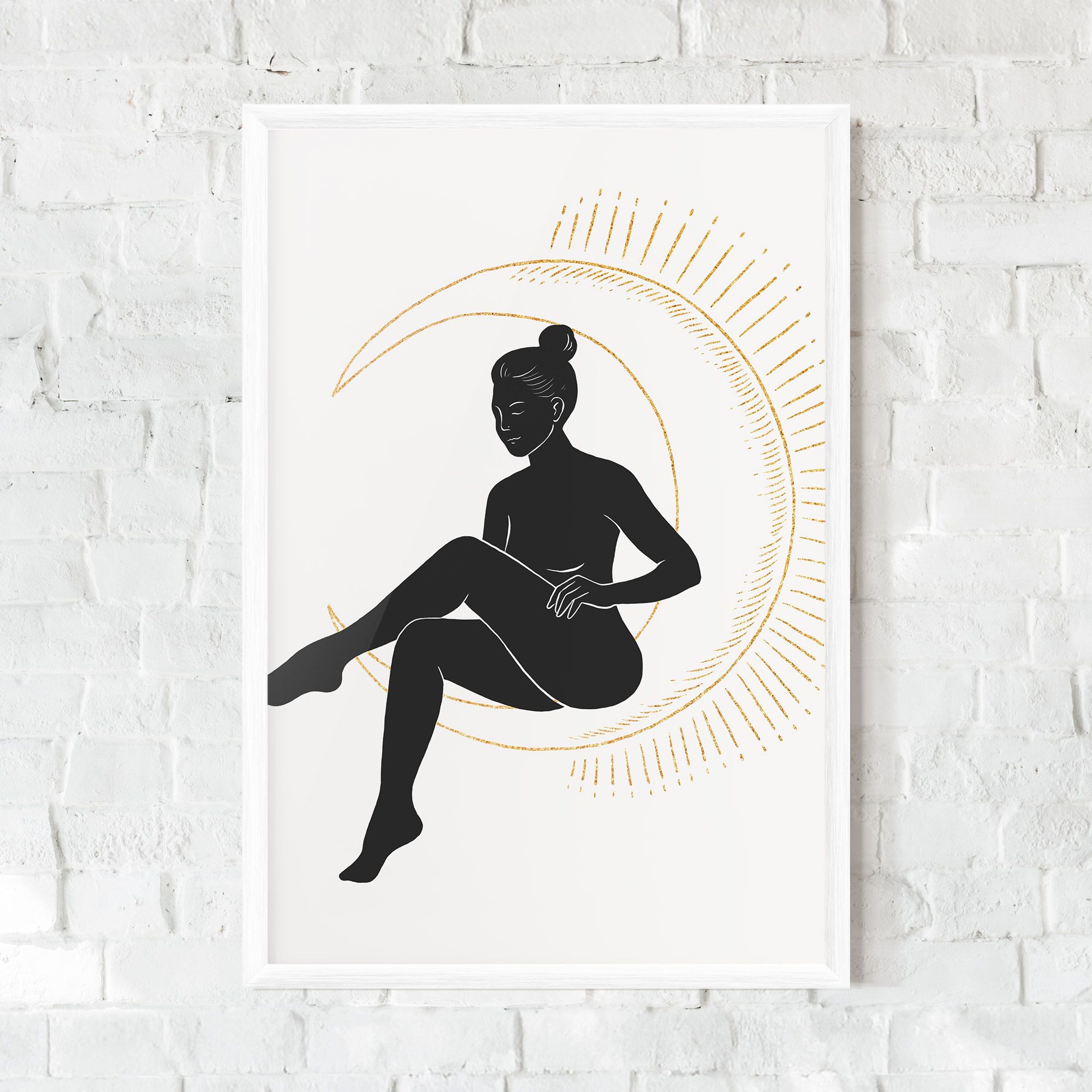 Sitting On The Moon mockup 0