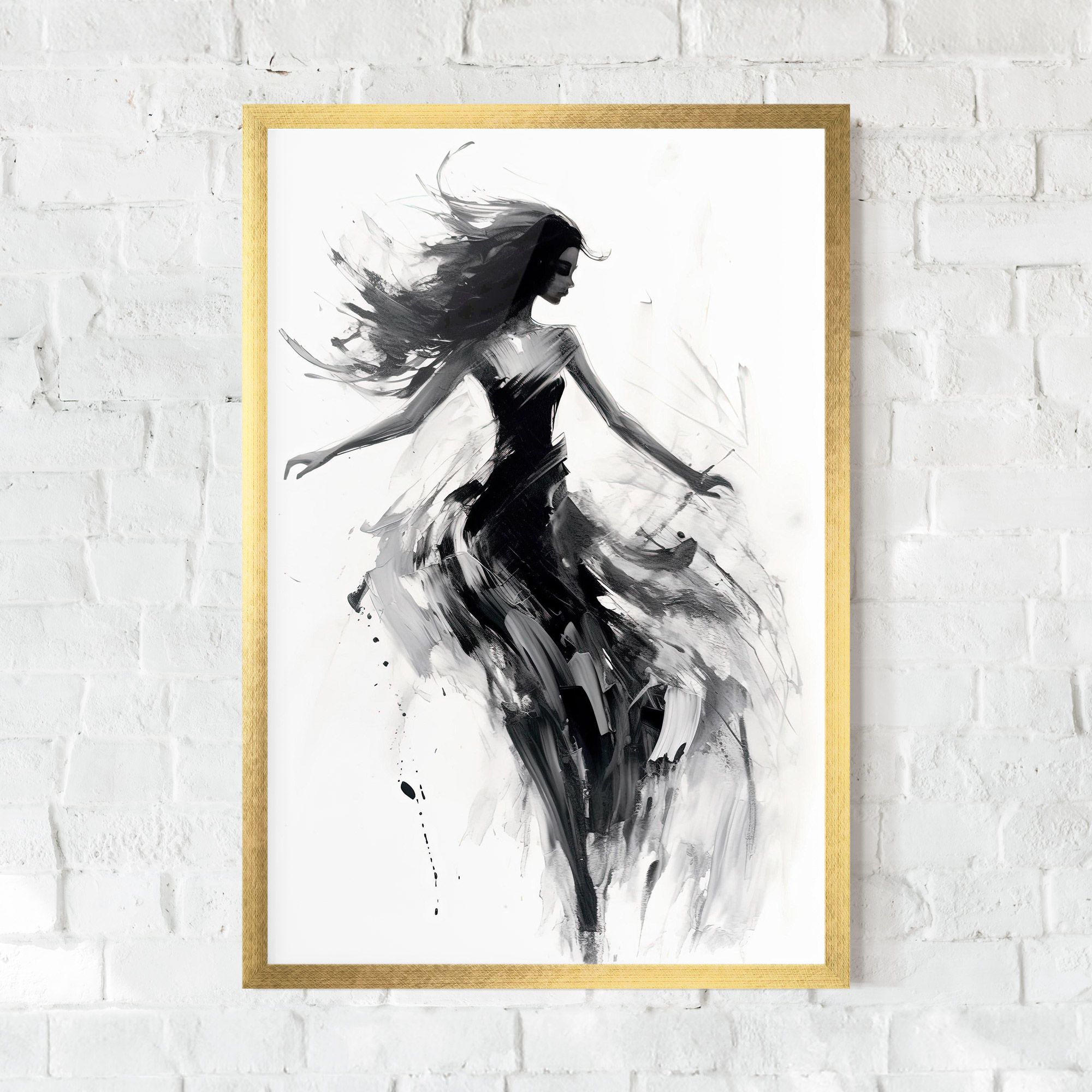 Black Ink Woman mockup 0