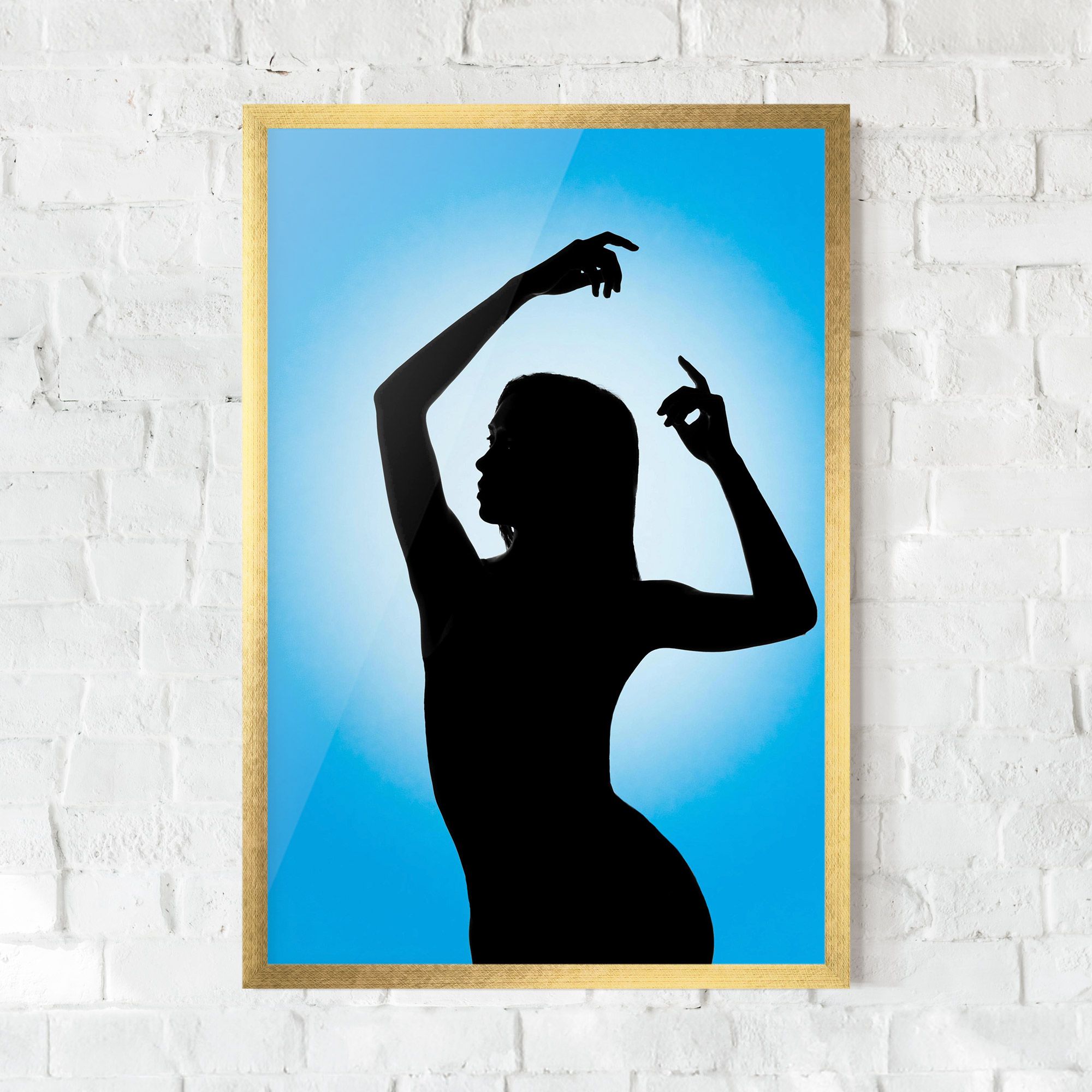 Blue Background mockup 0