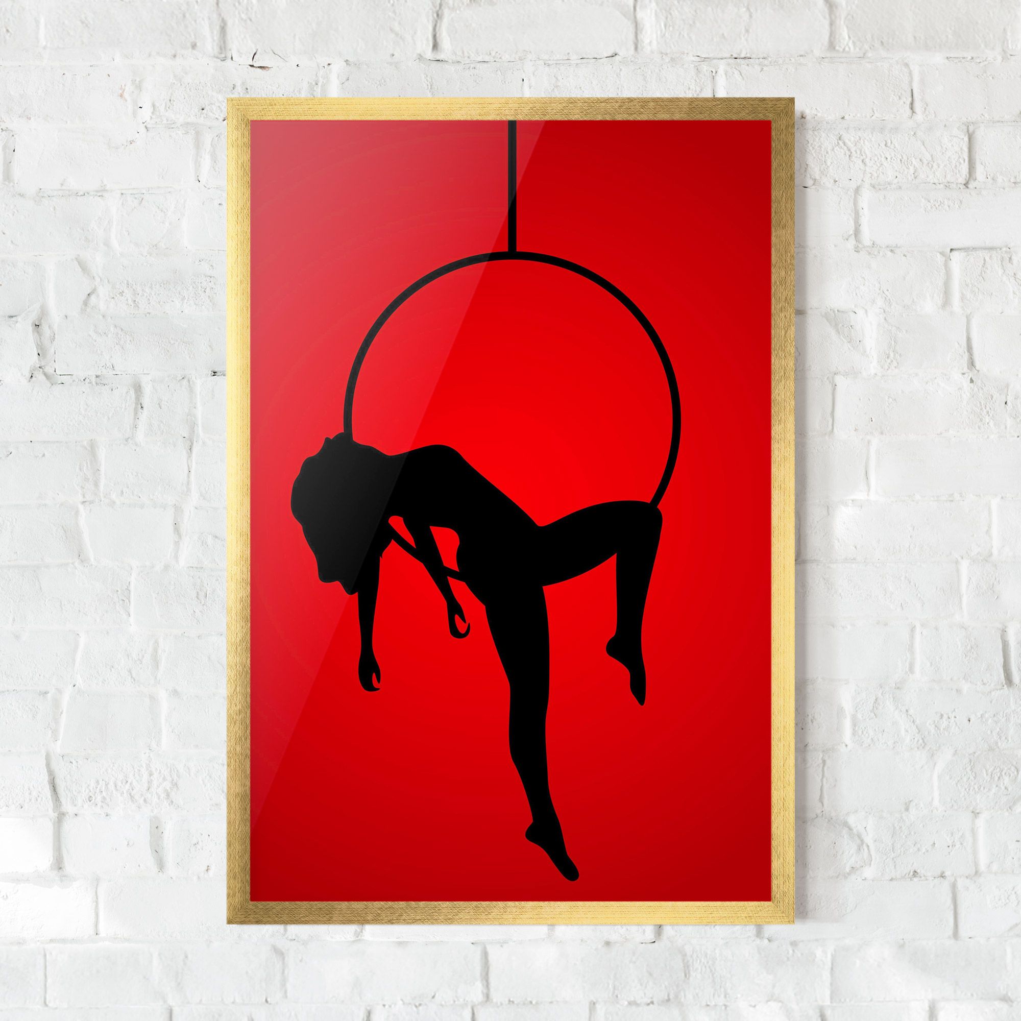 Dancer Shilouette mockup 0