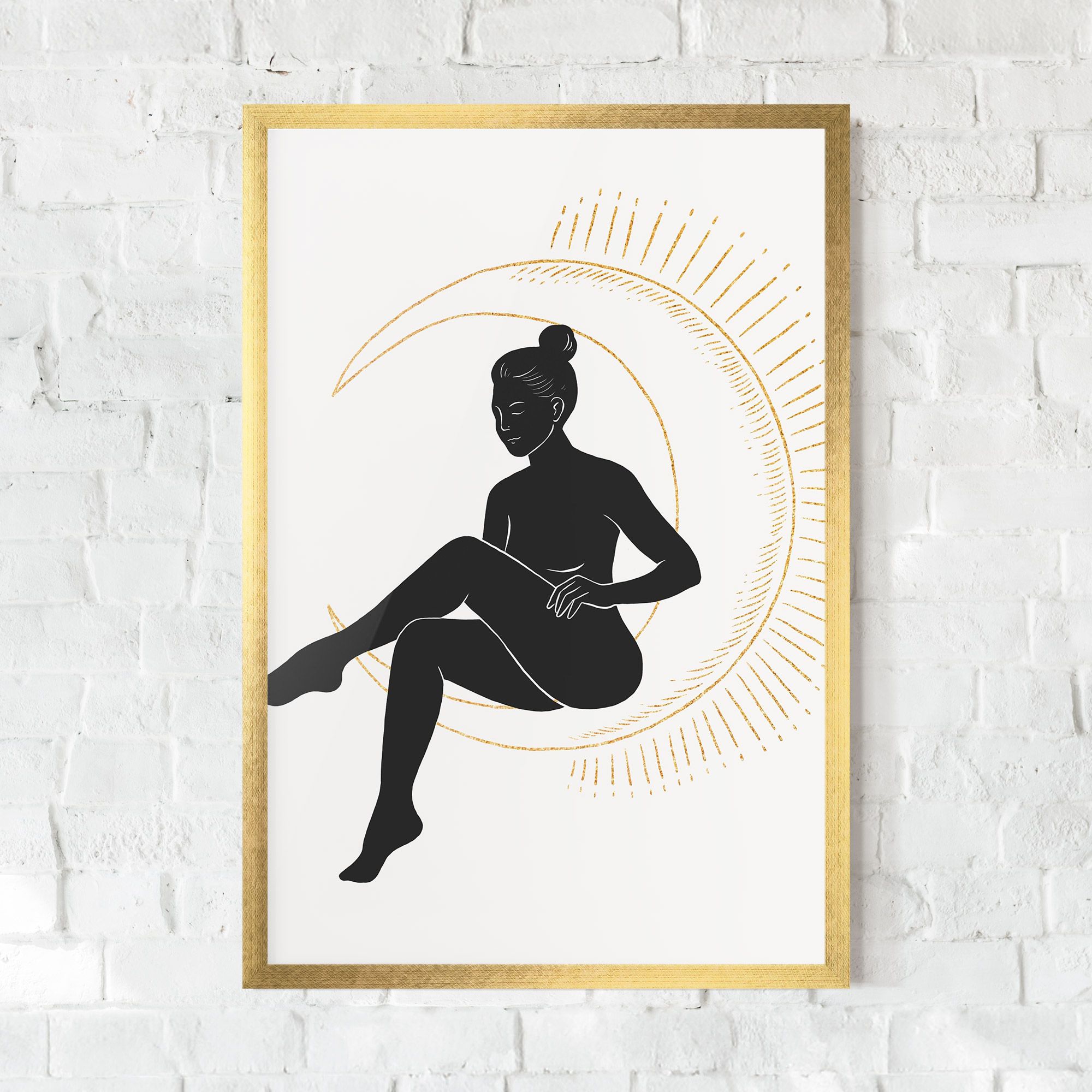 Sitting On The Moon mockup 0