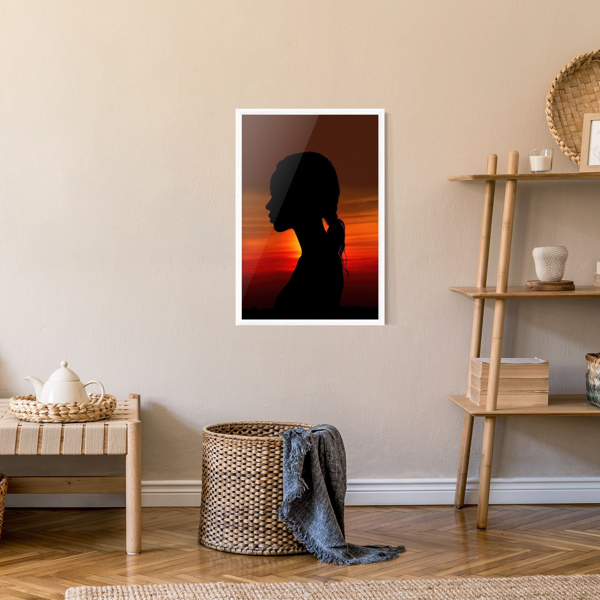 Profile Against Sunset mockup 9