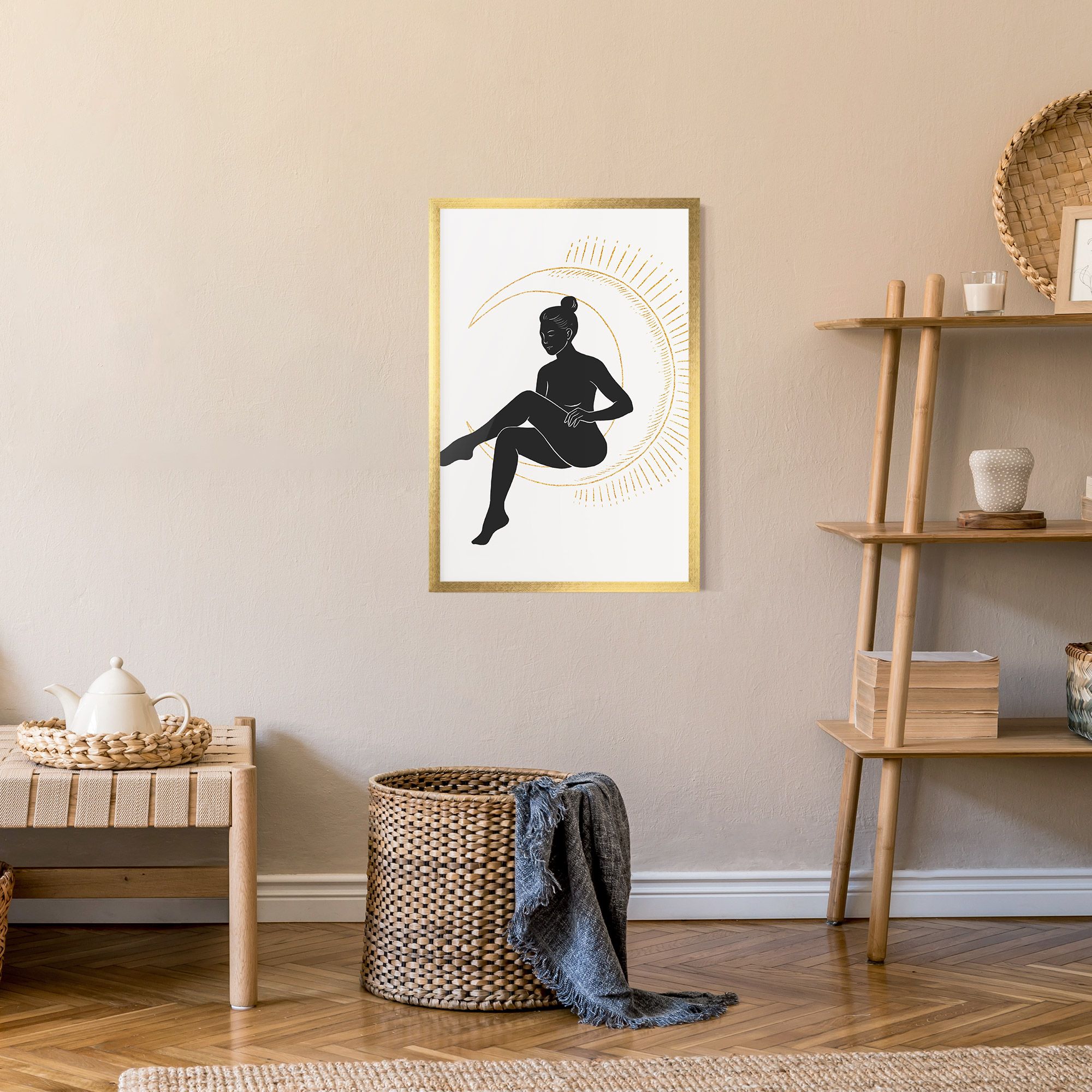 Sitting On The Moon mockup 9