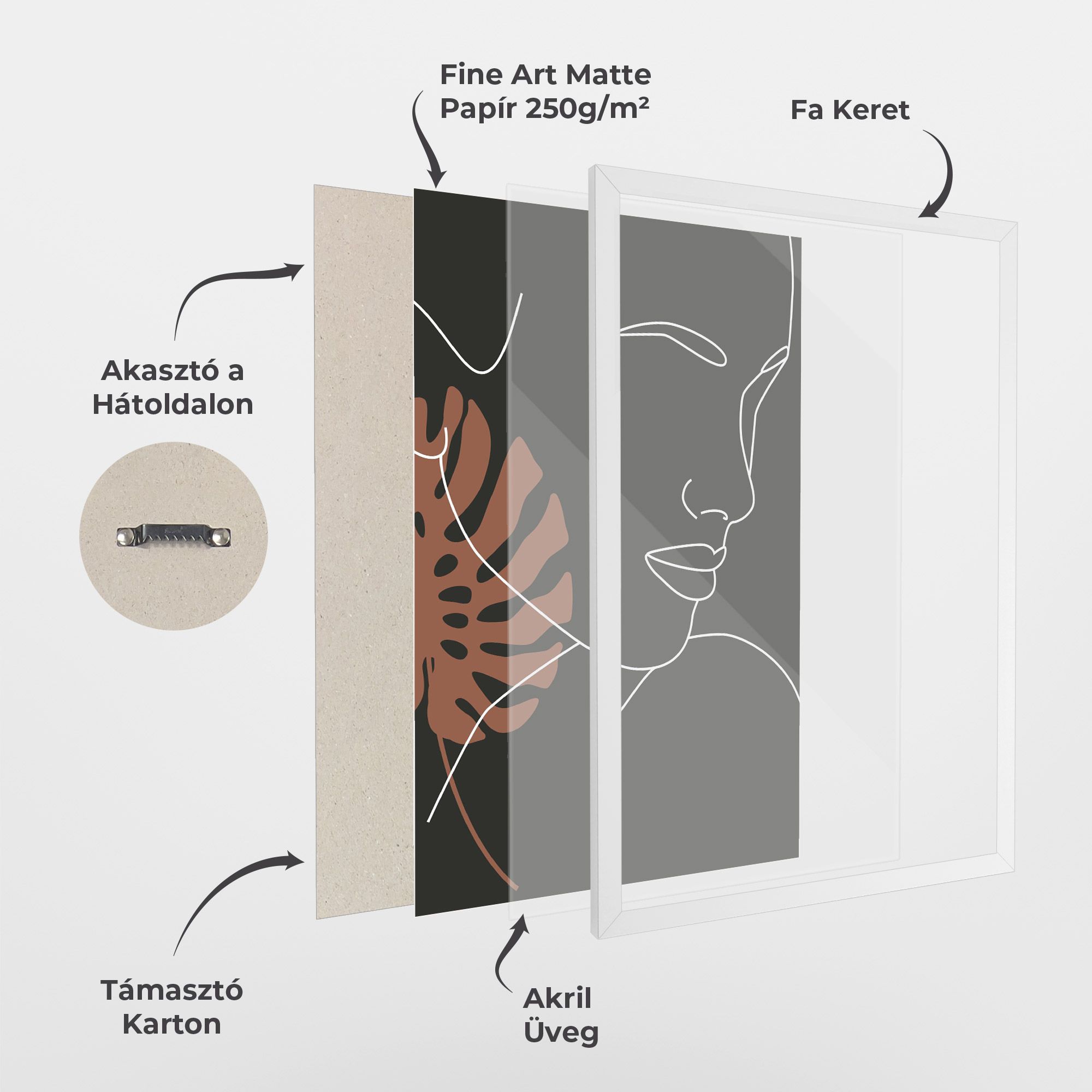 White Line Woman mockup 1