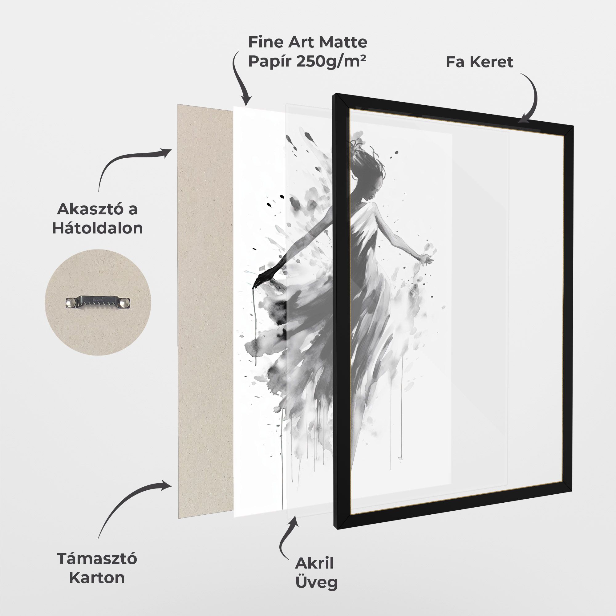 Beautiful Dancing Woman mockup 1