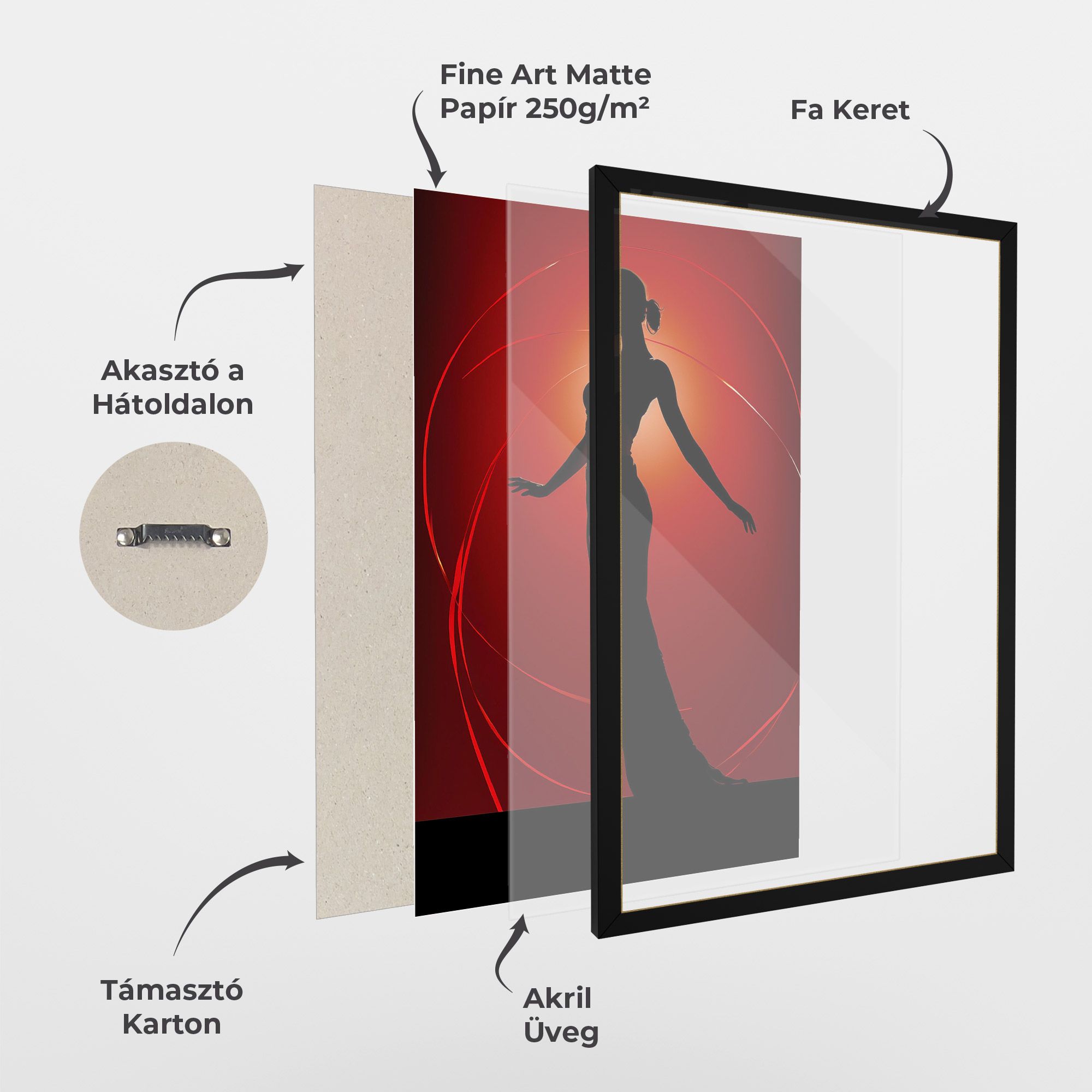 Red Background Girl mockup 1