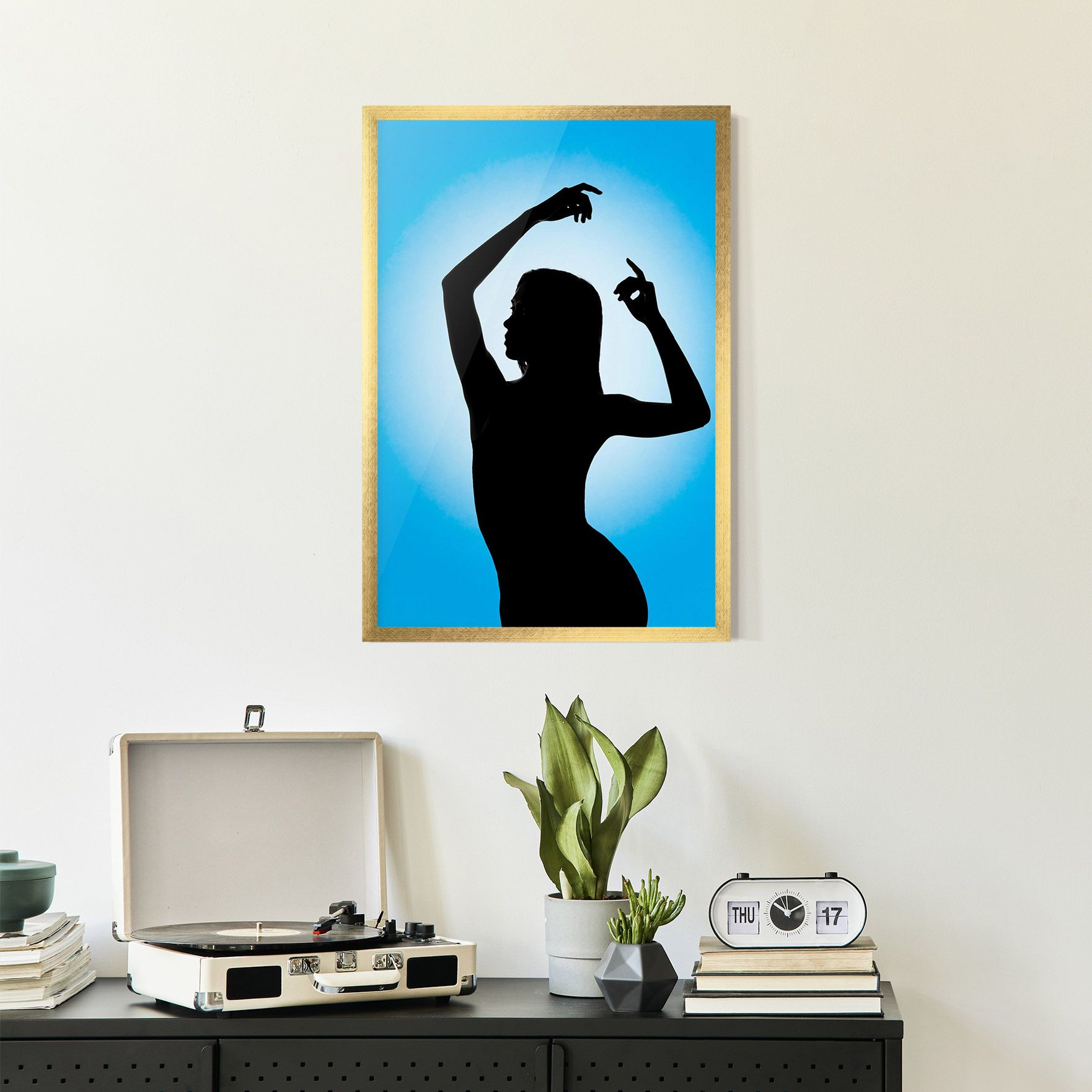 Blue Background mockup 2