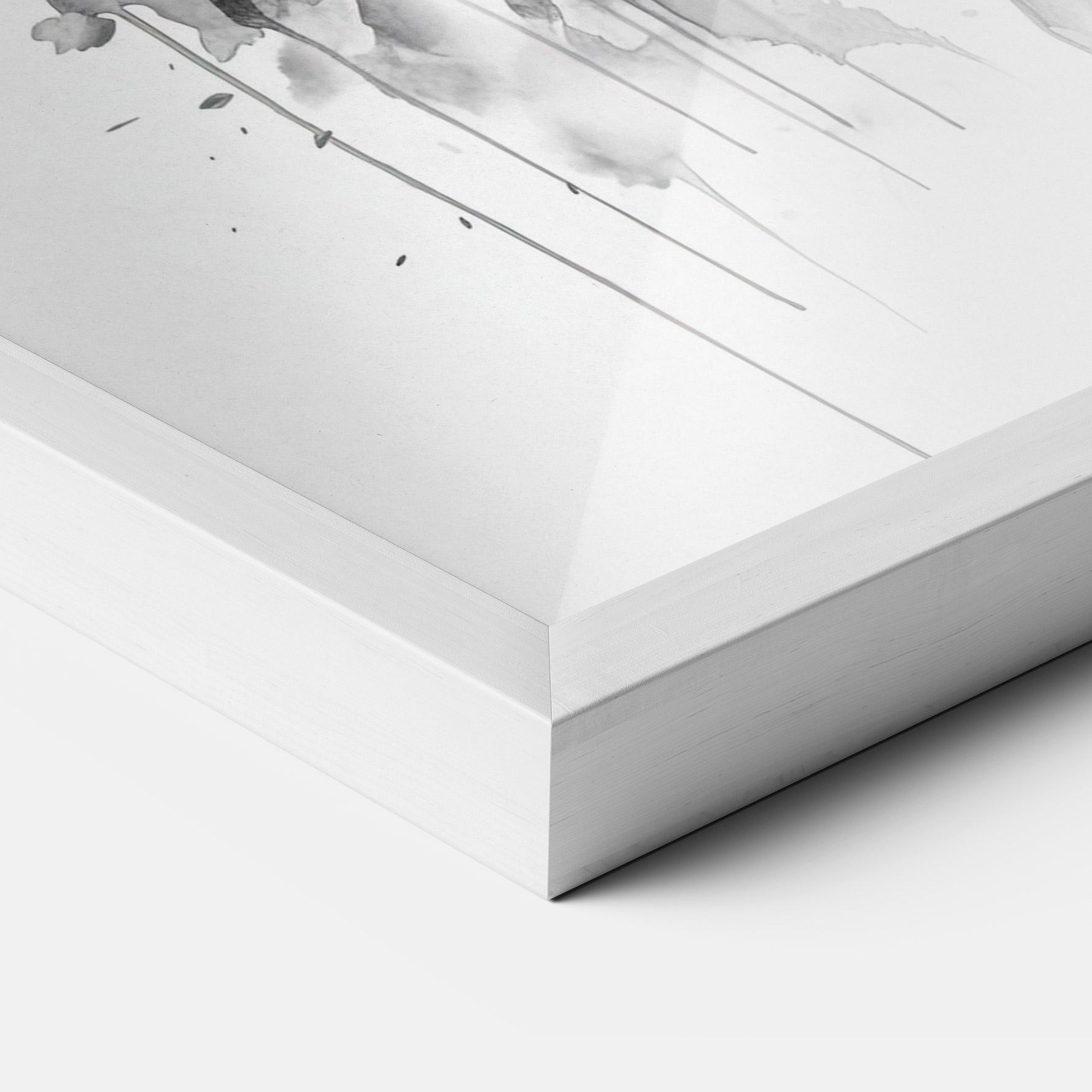 Keretezett Poszter Beautiful Dancing Woman mockup 3