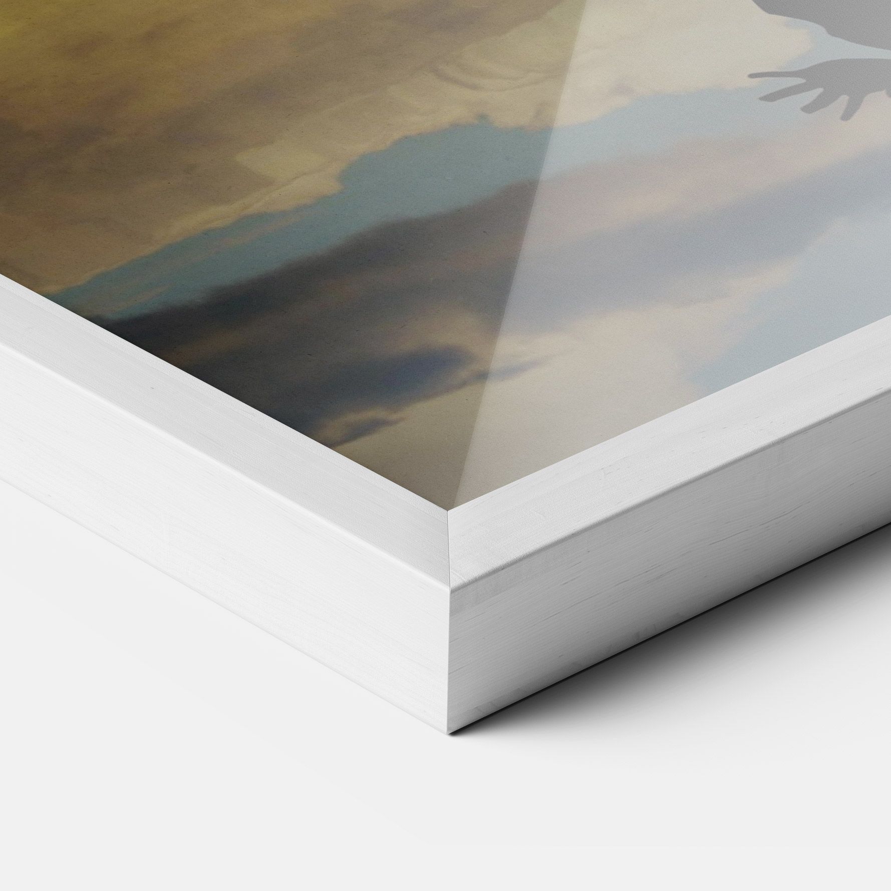 Little Girl Jumping mockup 3