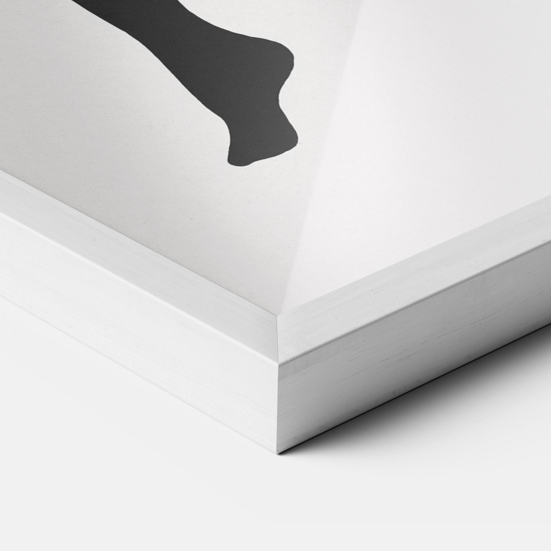 Keretezett Poszter Sitting On The Moon mockup 3