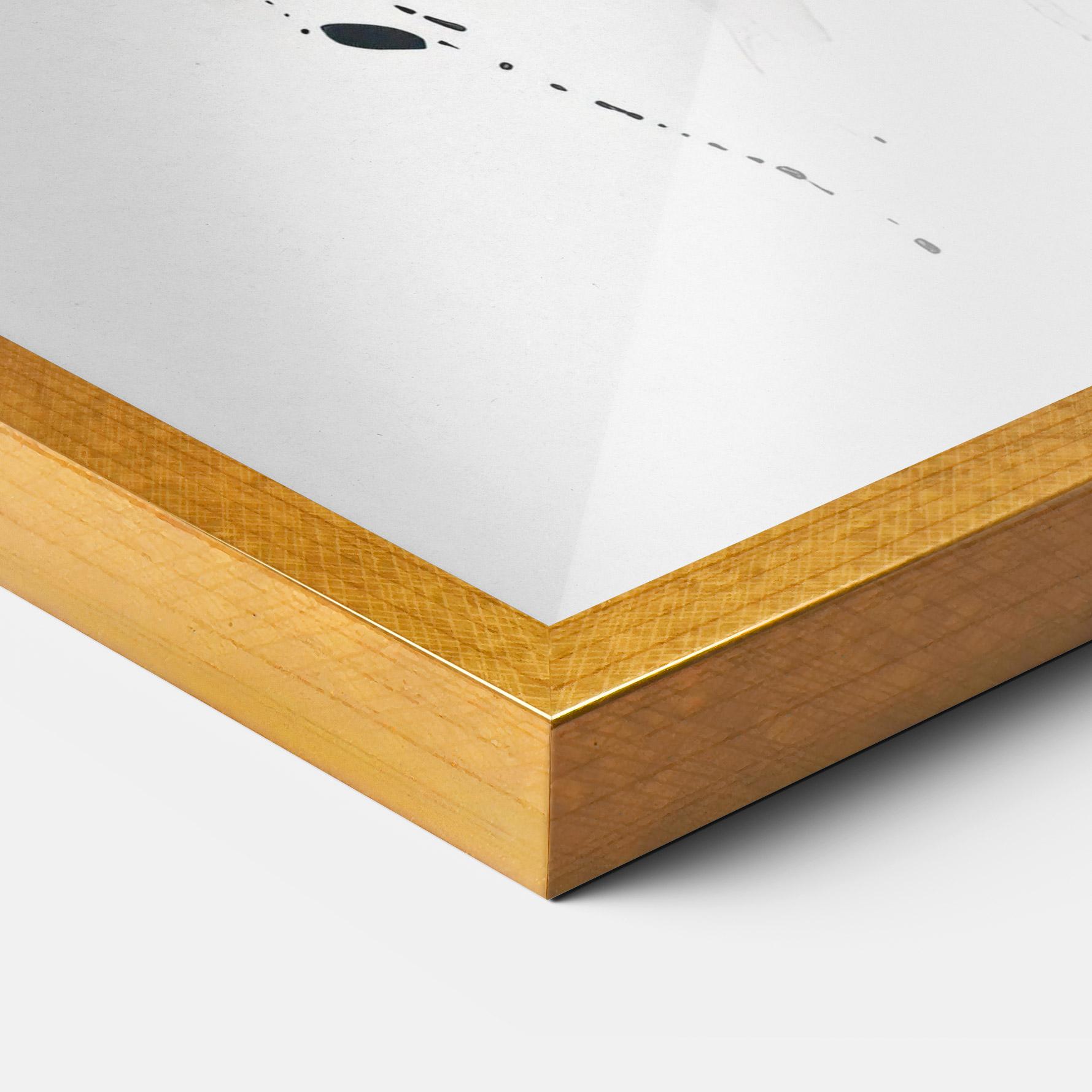 Keretezett Poszter Black Ink Woman mockup 3