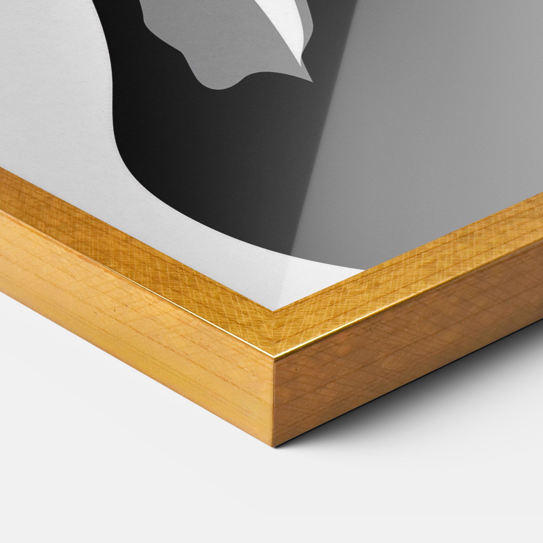 Black Woman Shilouette mockup 3