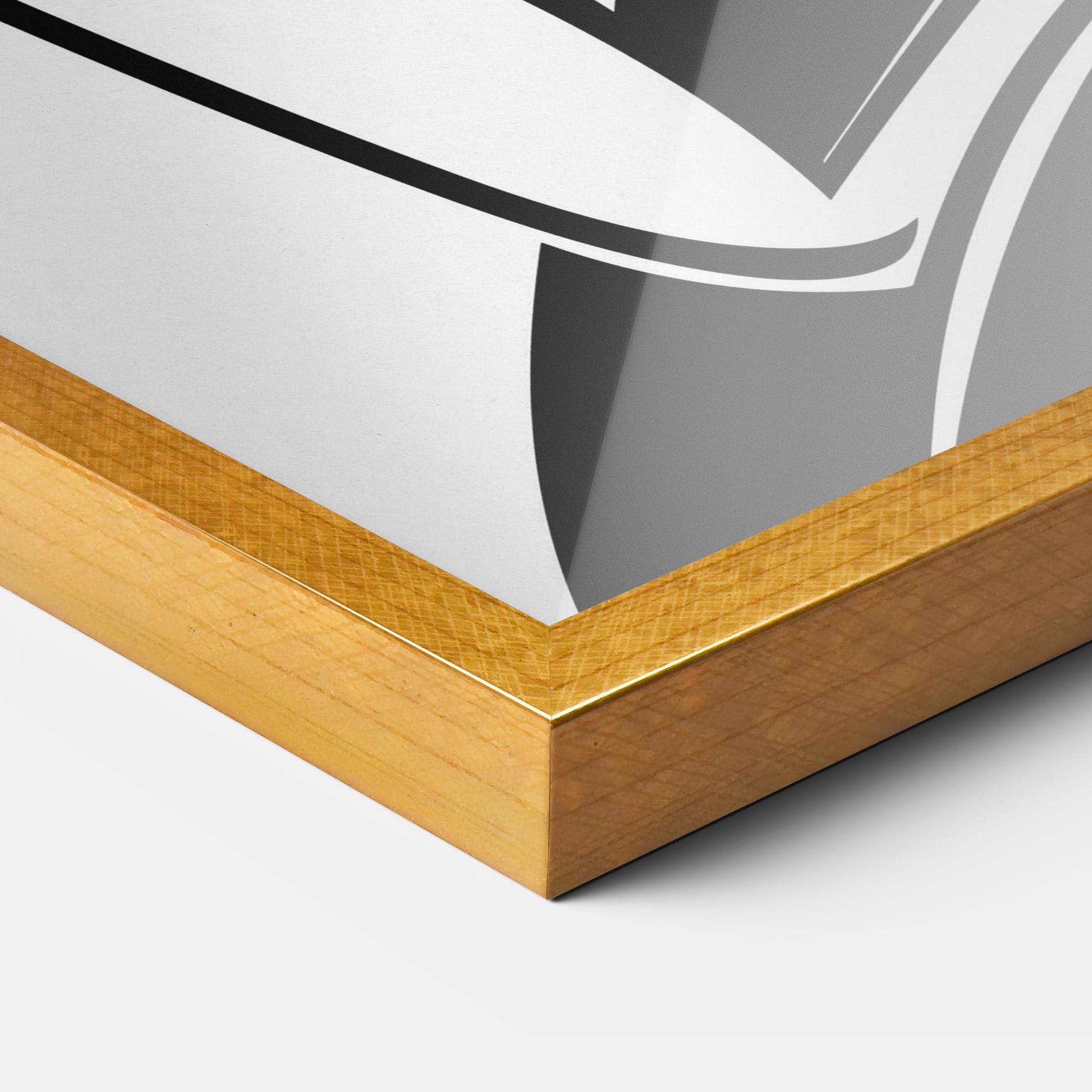 Keretezett Poszter Pretty Woman Shilouette mockup 3