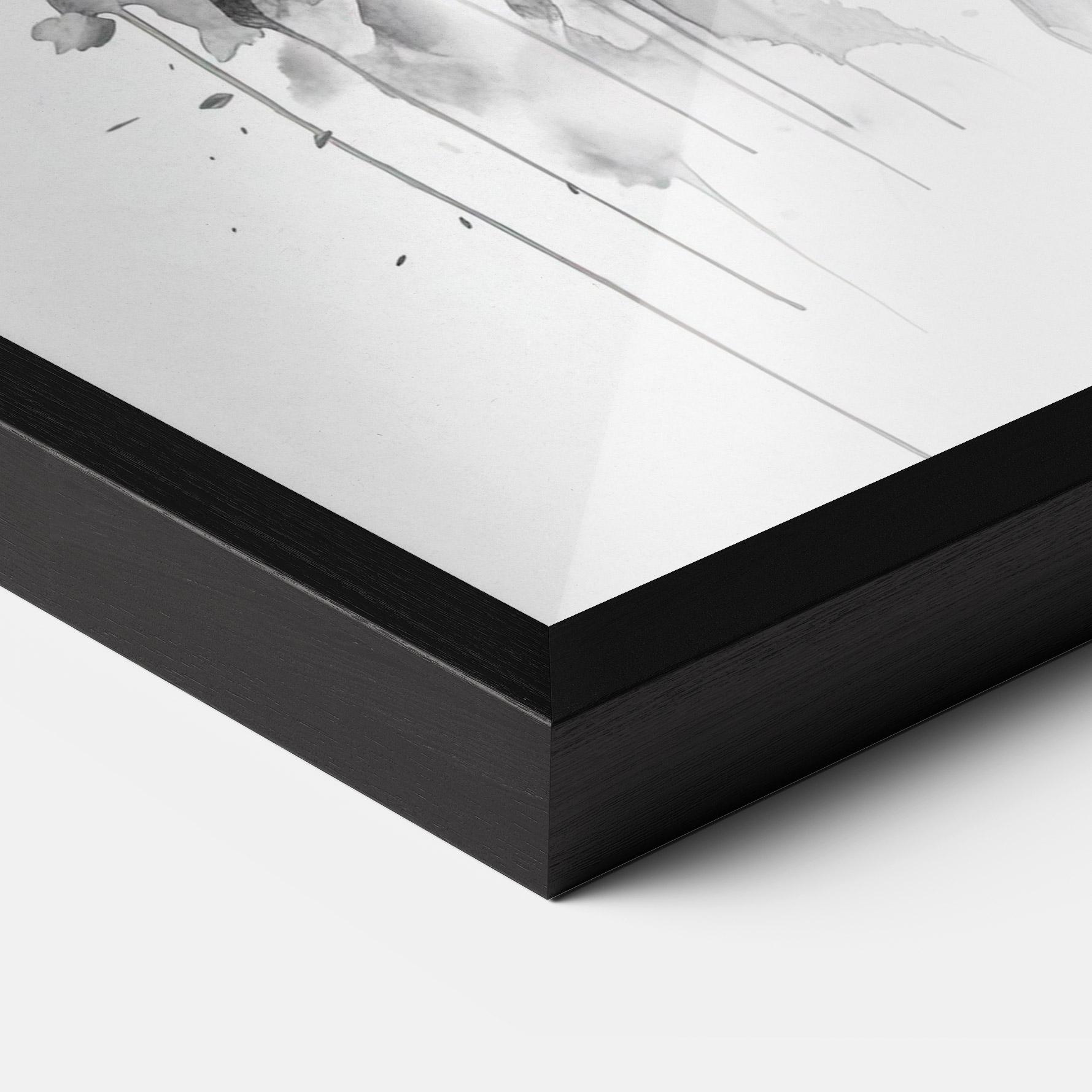 Keretezett Poszter Beautiful Dancing Woman mockup 3