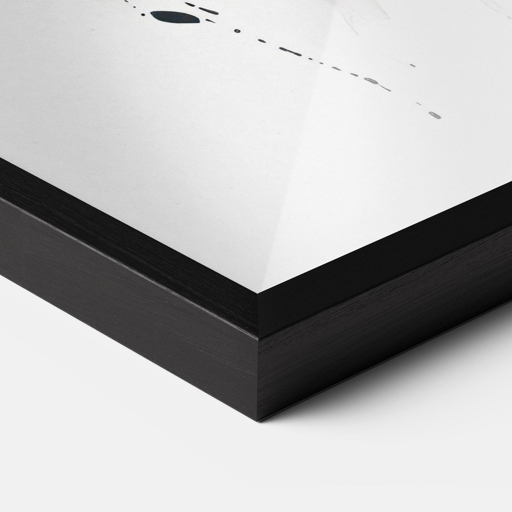 Keretezett Poszter Black Ink Woman mockup 3