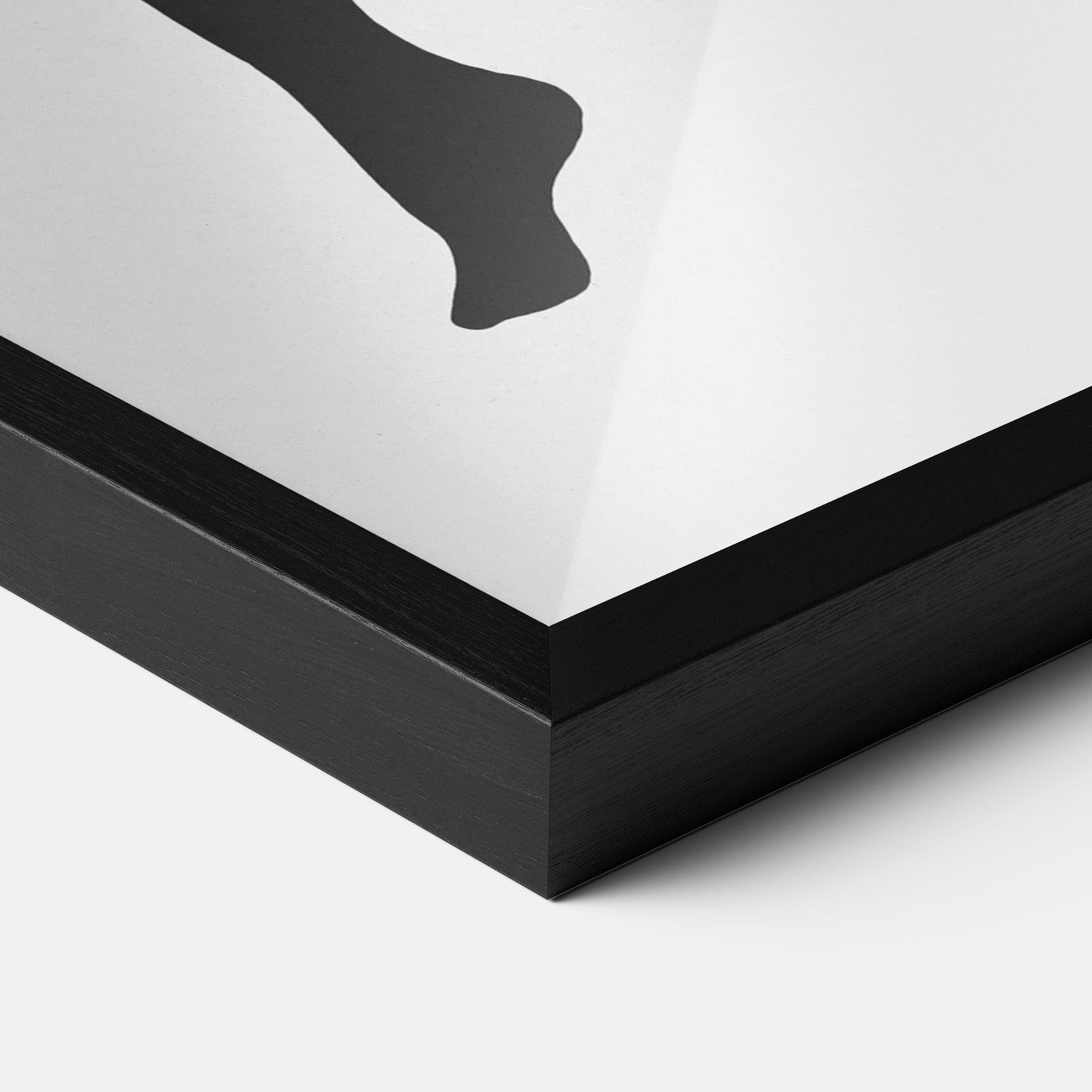 Keretezett Poszter Sitting On The Moon mockup 3