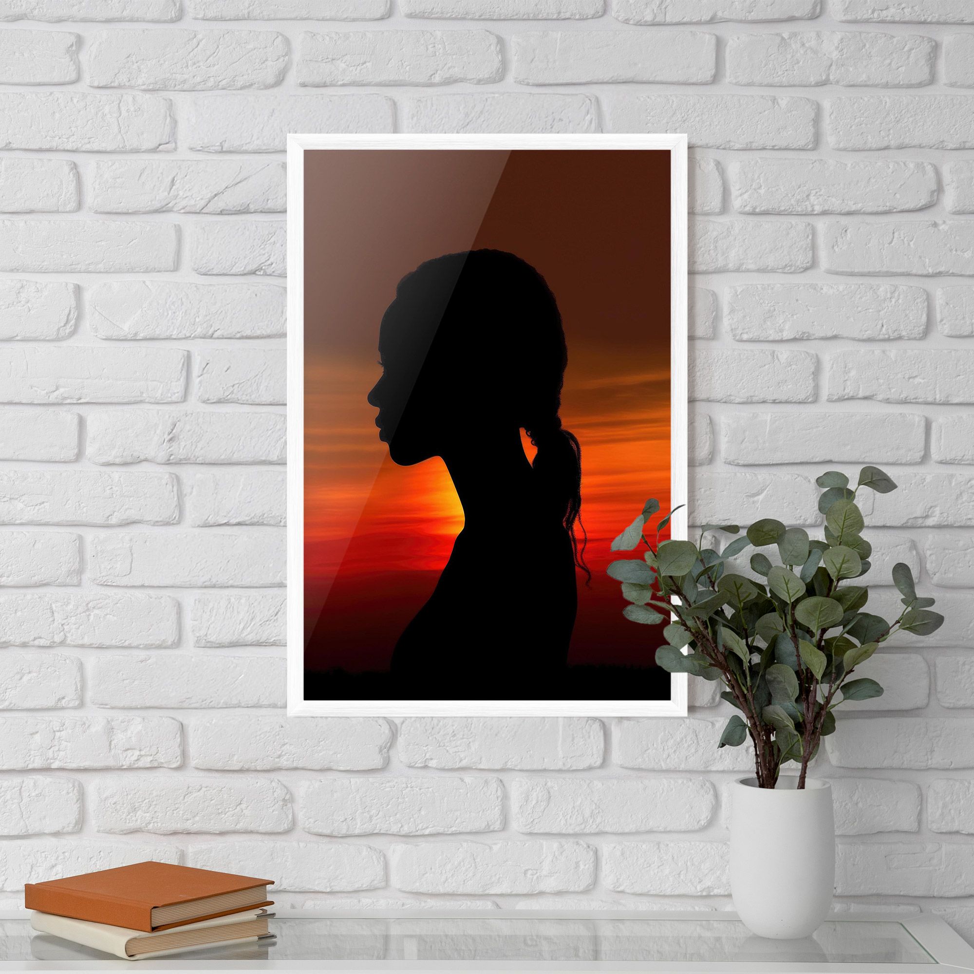 Profile Against Sunset mockup 5