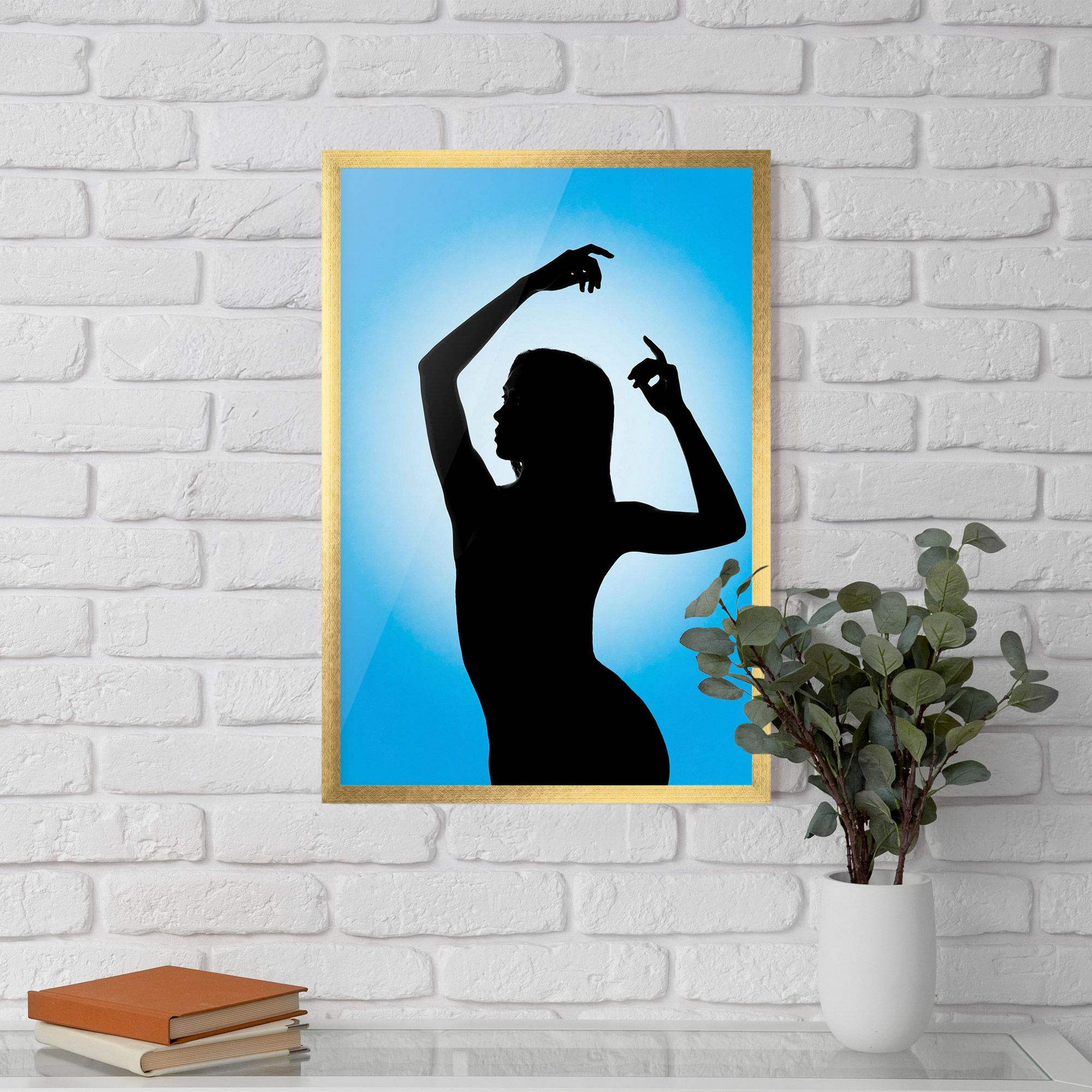 Blue Background mockup 5