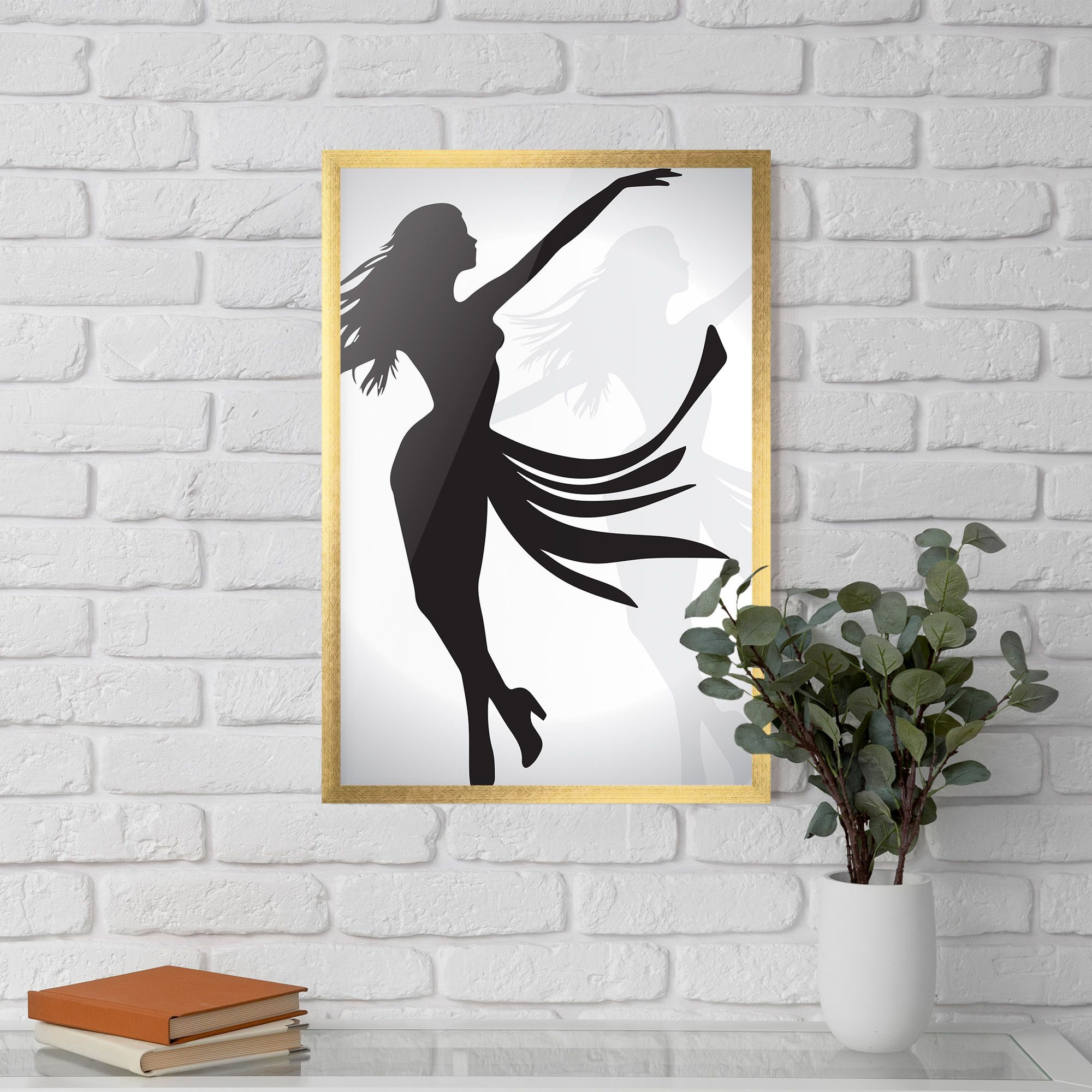 Dance Shilouette mockup 5